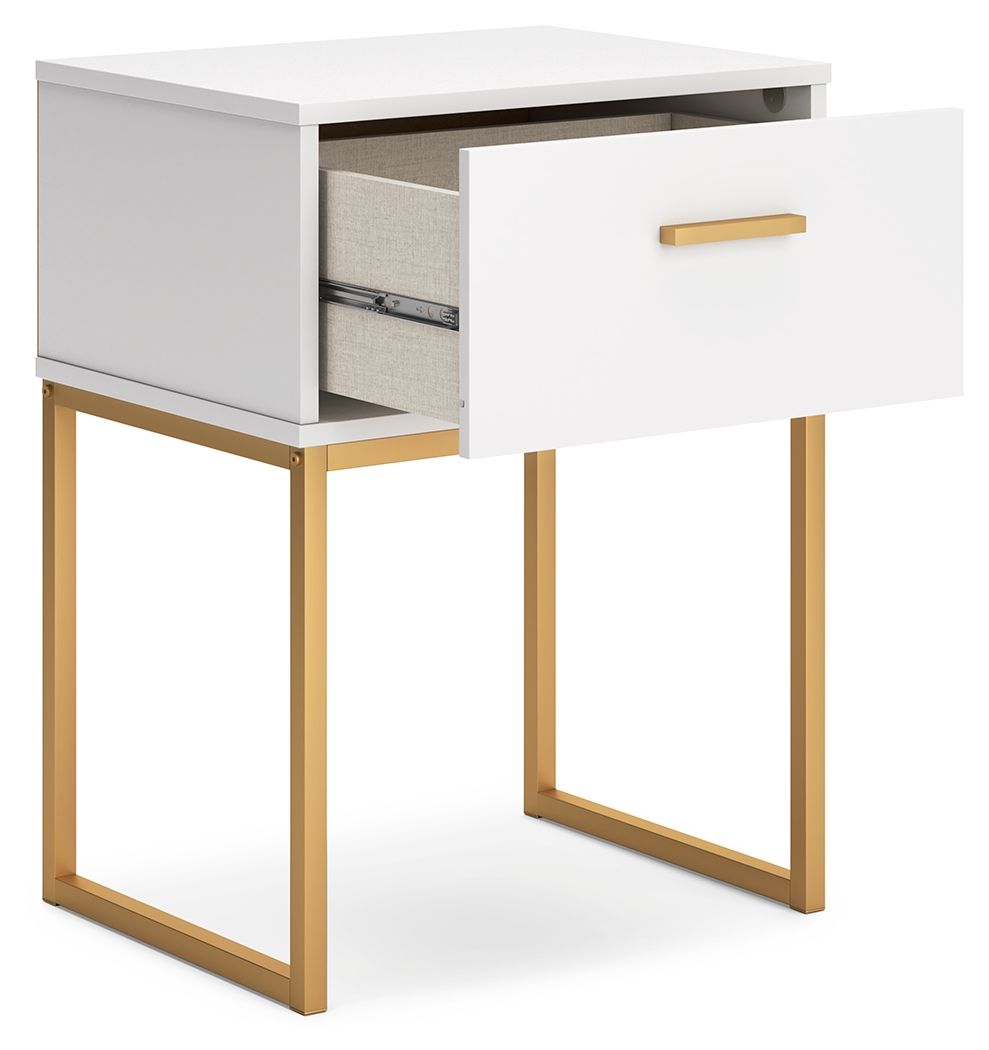 Signature Design by Ashley® Socalle - One Drawer Night Stand | Meri Furniture