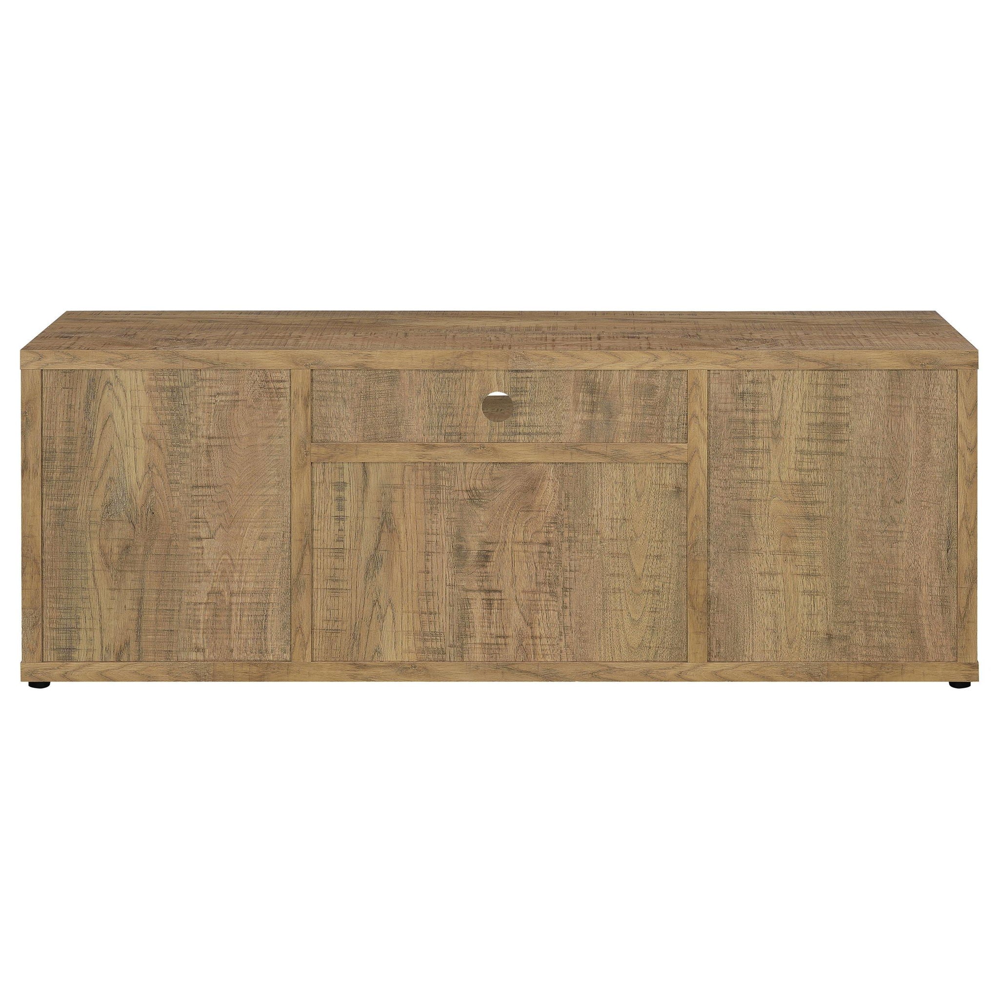 Tabby 4-door Engineered Wood 60-inch TV Stand Mango