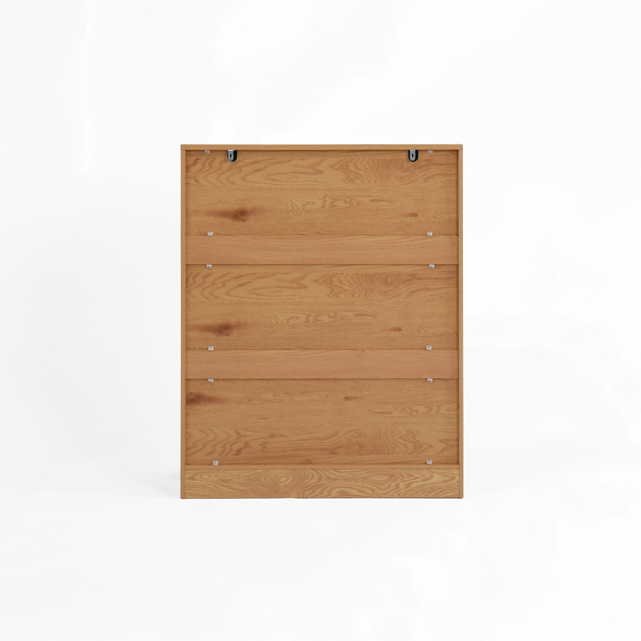 Freestanding Wooden Shoe Cabinet, 4 Tier Organizer With Drawer