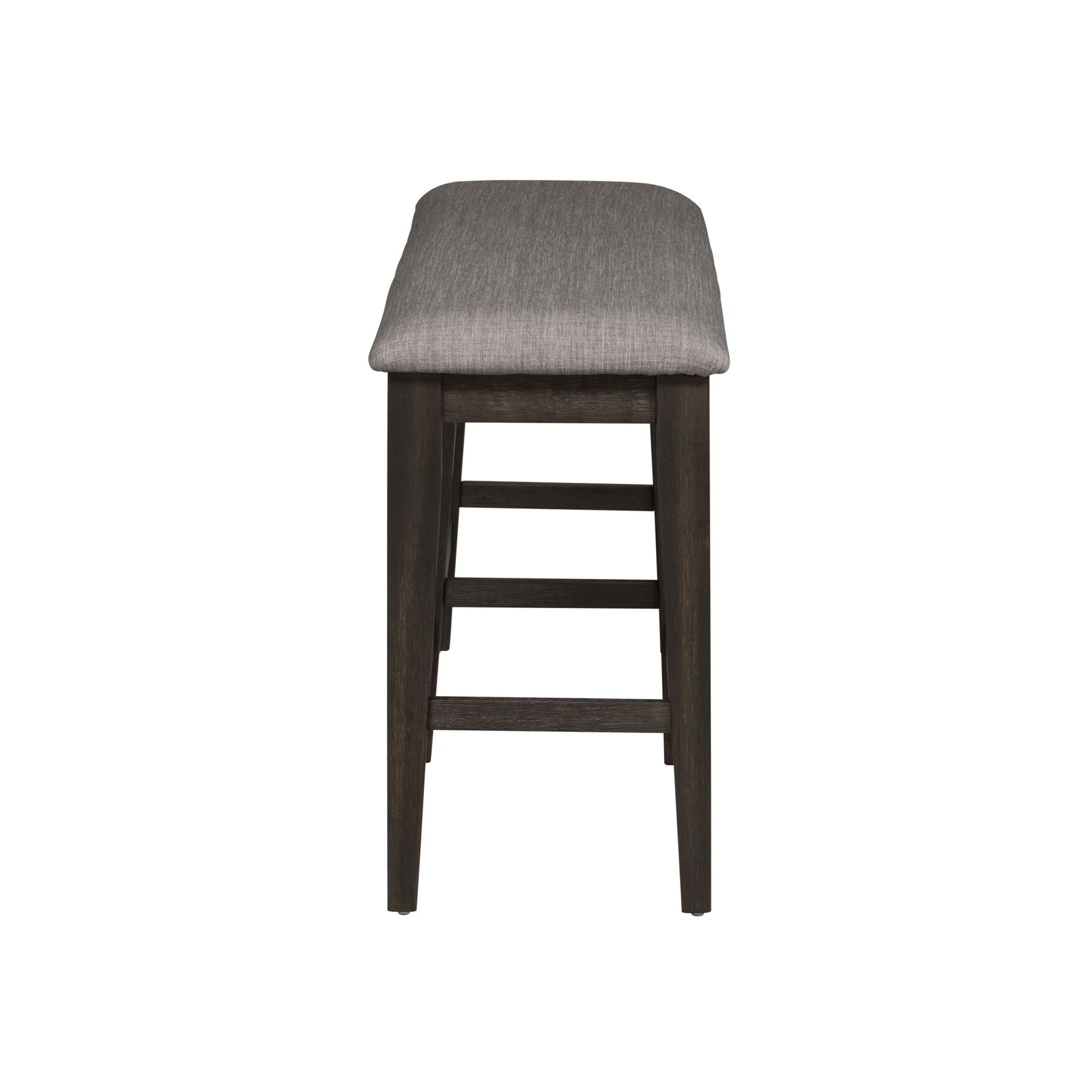 Liberty Furniture Double Bridge - Counter Bench - Dark Brown | Meri Furniture