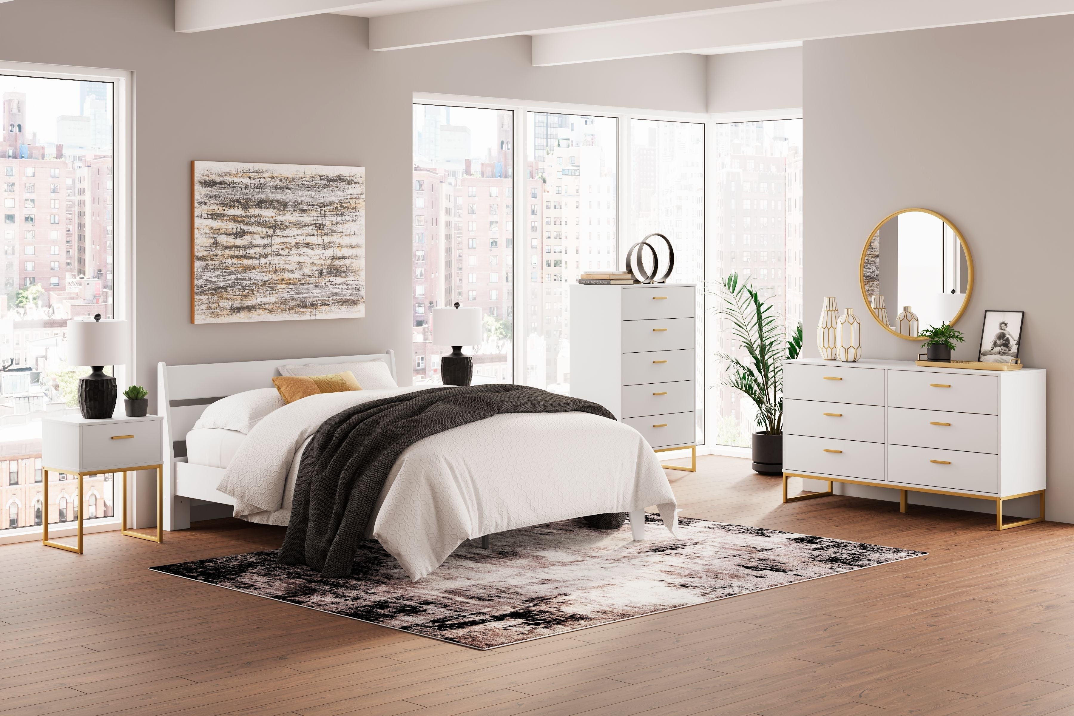 Signature Design by Ashley® Socalle - Bedroom Set | Meri Furniture