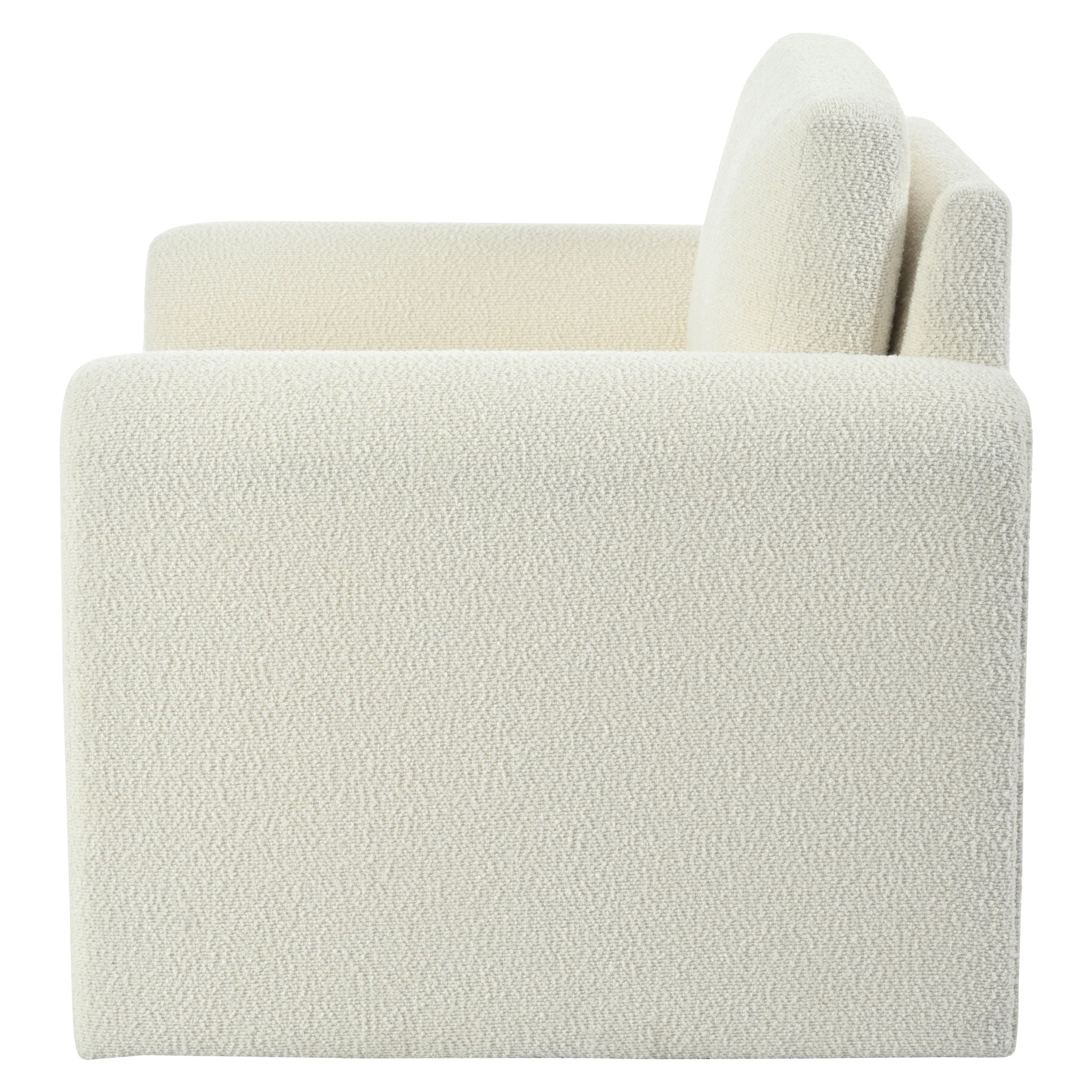 Modern Upholstered Accent Chair, Sturdy Support & Luxurious Comfort