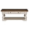 Liberty Furniture Morgan Creek - Cocktail Table - White | Meri Furniture