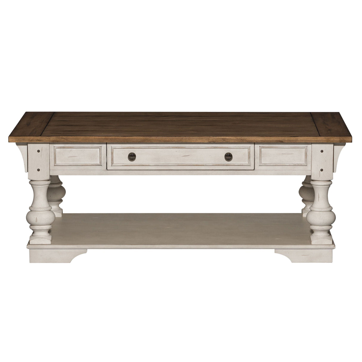 Liberty Furniture Morgan Creek - Cocktail Table - White | Meri Furniture