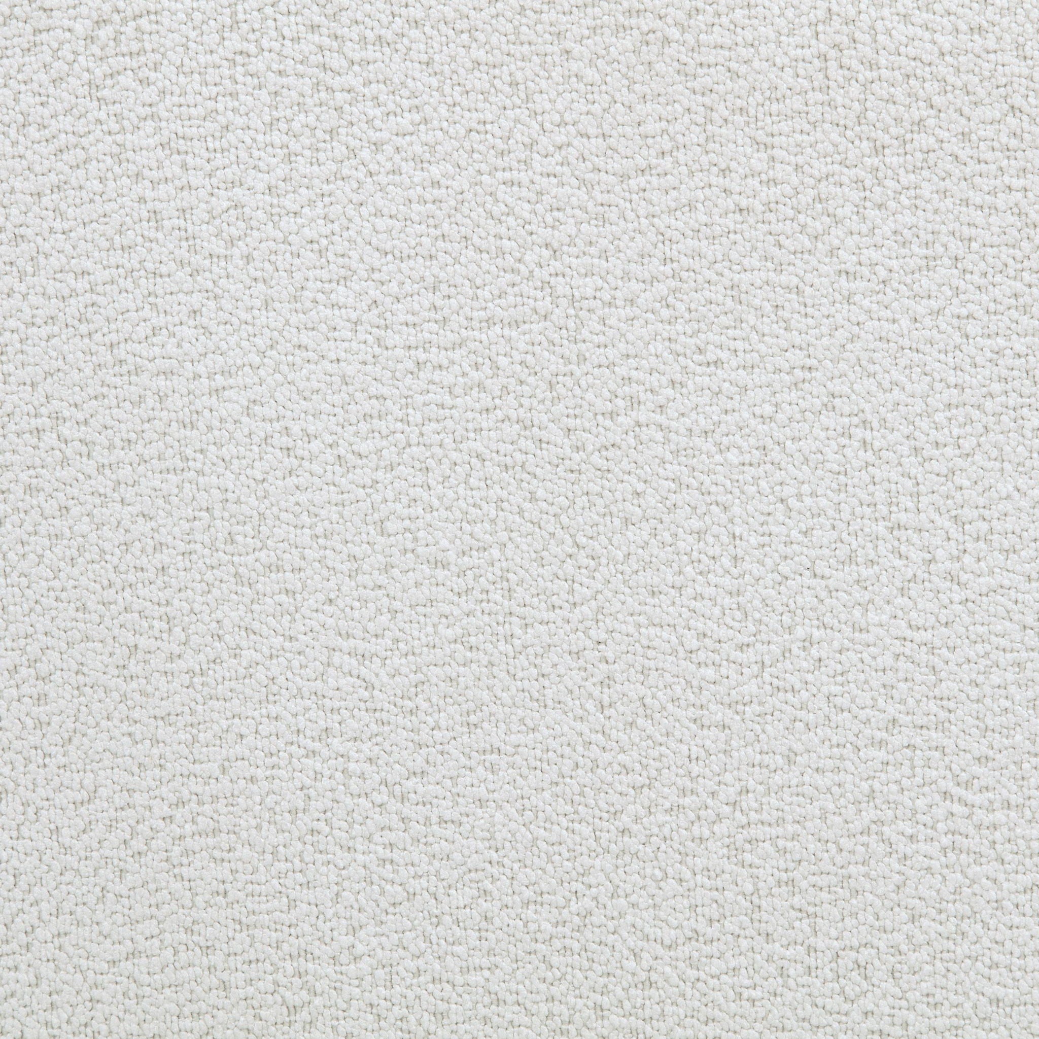 Remuda Boucle Upholstered Round Storage Ottoman Ivory