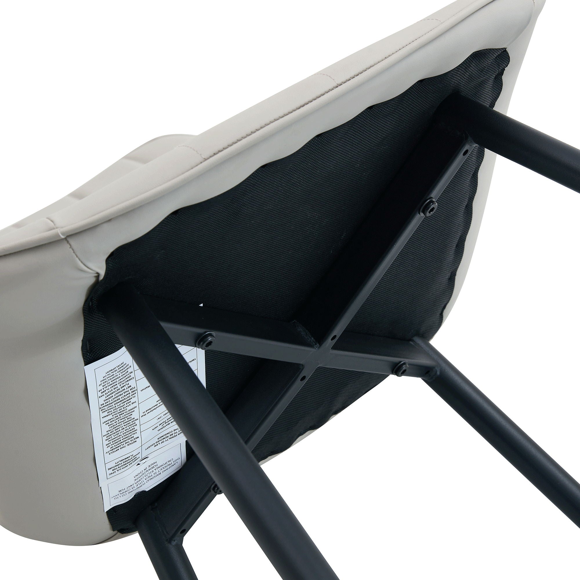 Modern Style Extended Seat Cushion Dining Chair Set