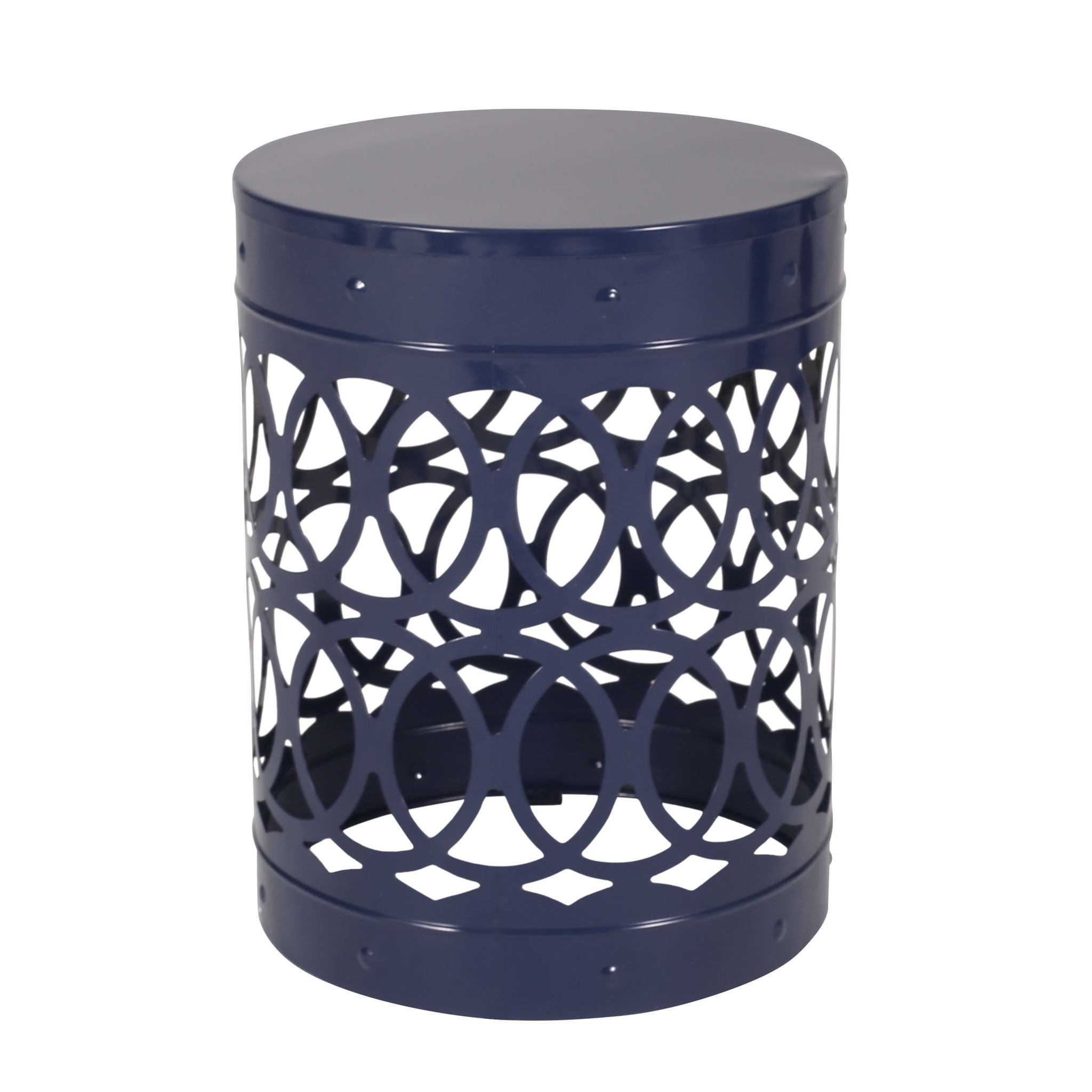 Delight - Powder Coated Iron End Table (Set of 2)
