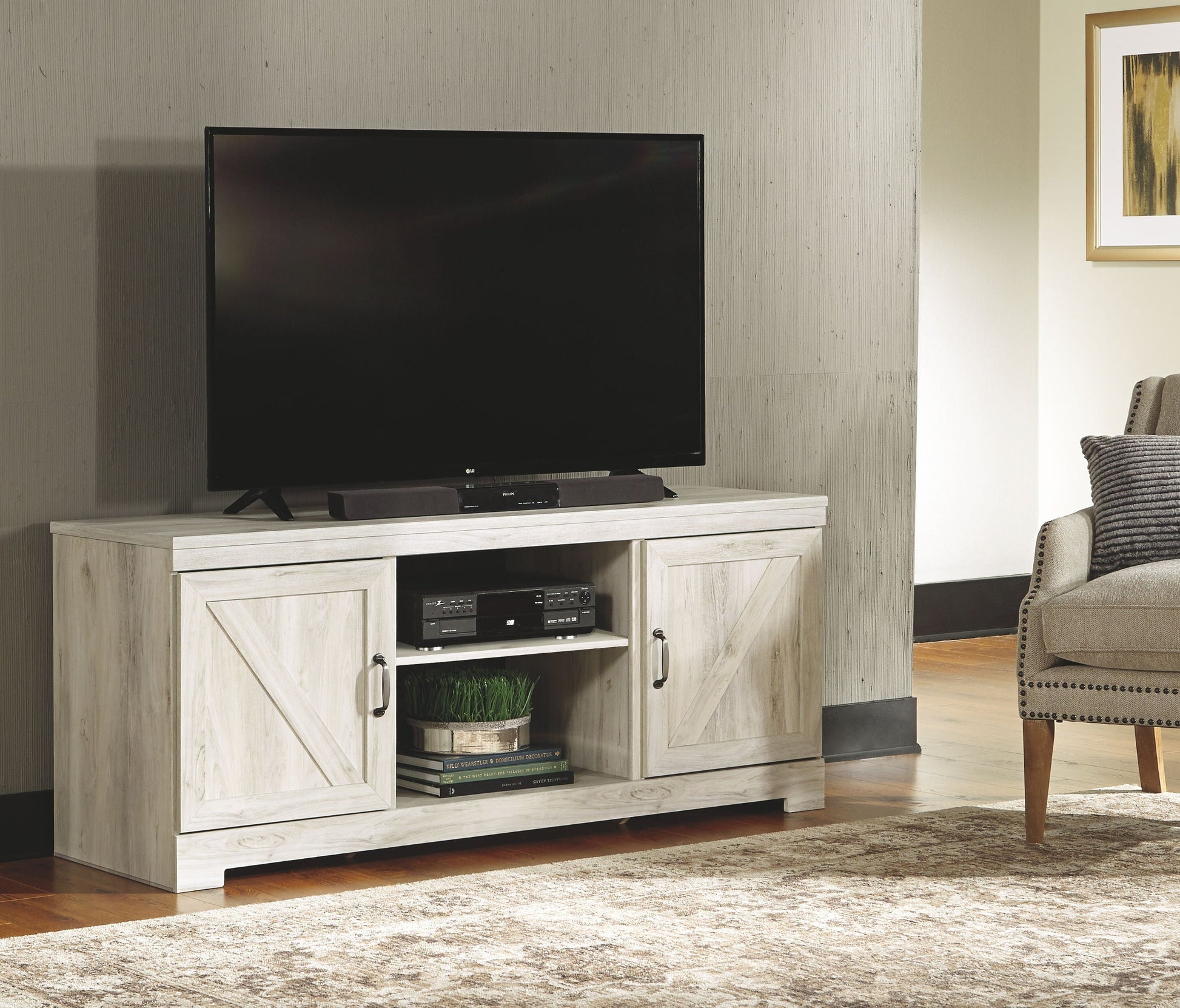 Signature Design by Ashley® Bellaby - Entertainment Center | Meri Furniture