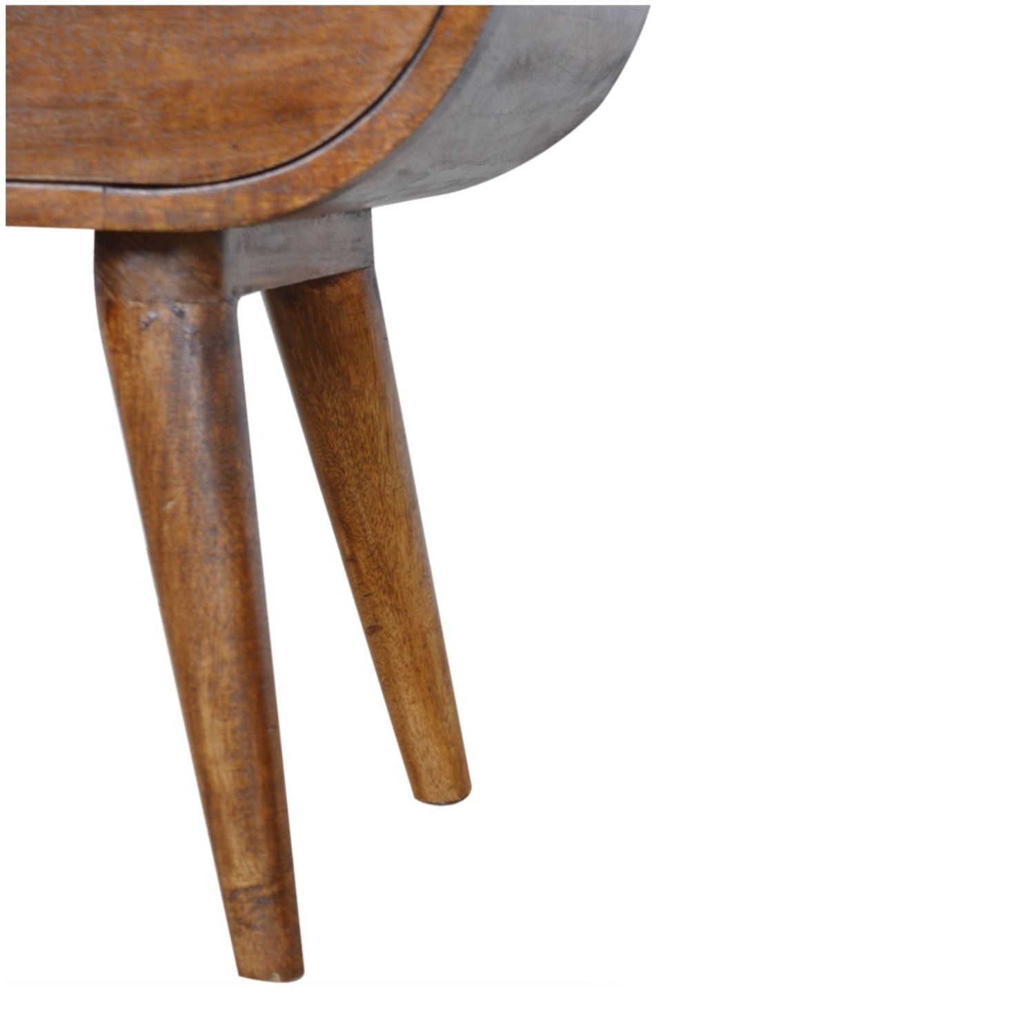 Circular Open Bedside Nightstand