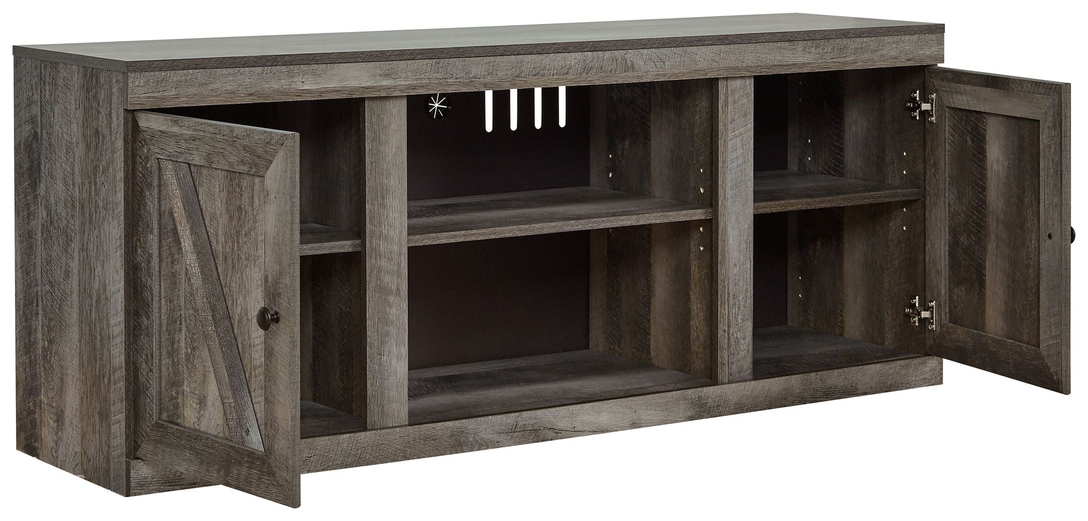 Signature Design by Ashley® Wynnlow - TV Stand With Fireplace Option | Meri Furniture