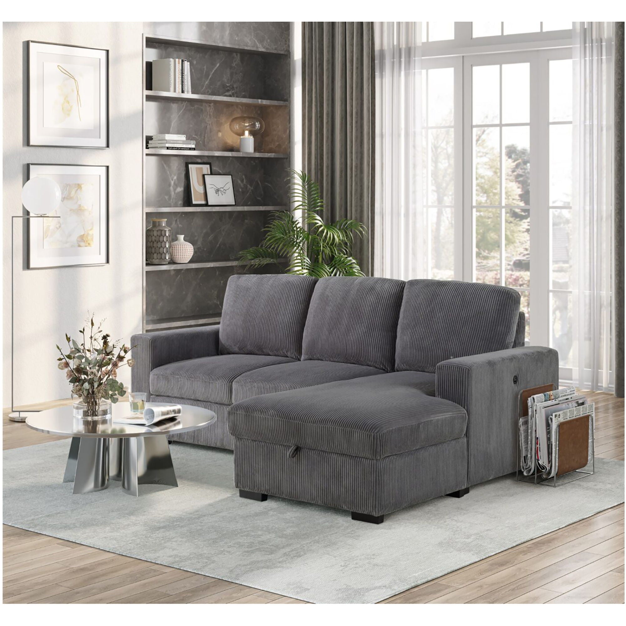 Melody - Sectional Sofa With Plush Cushioning