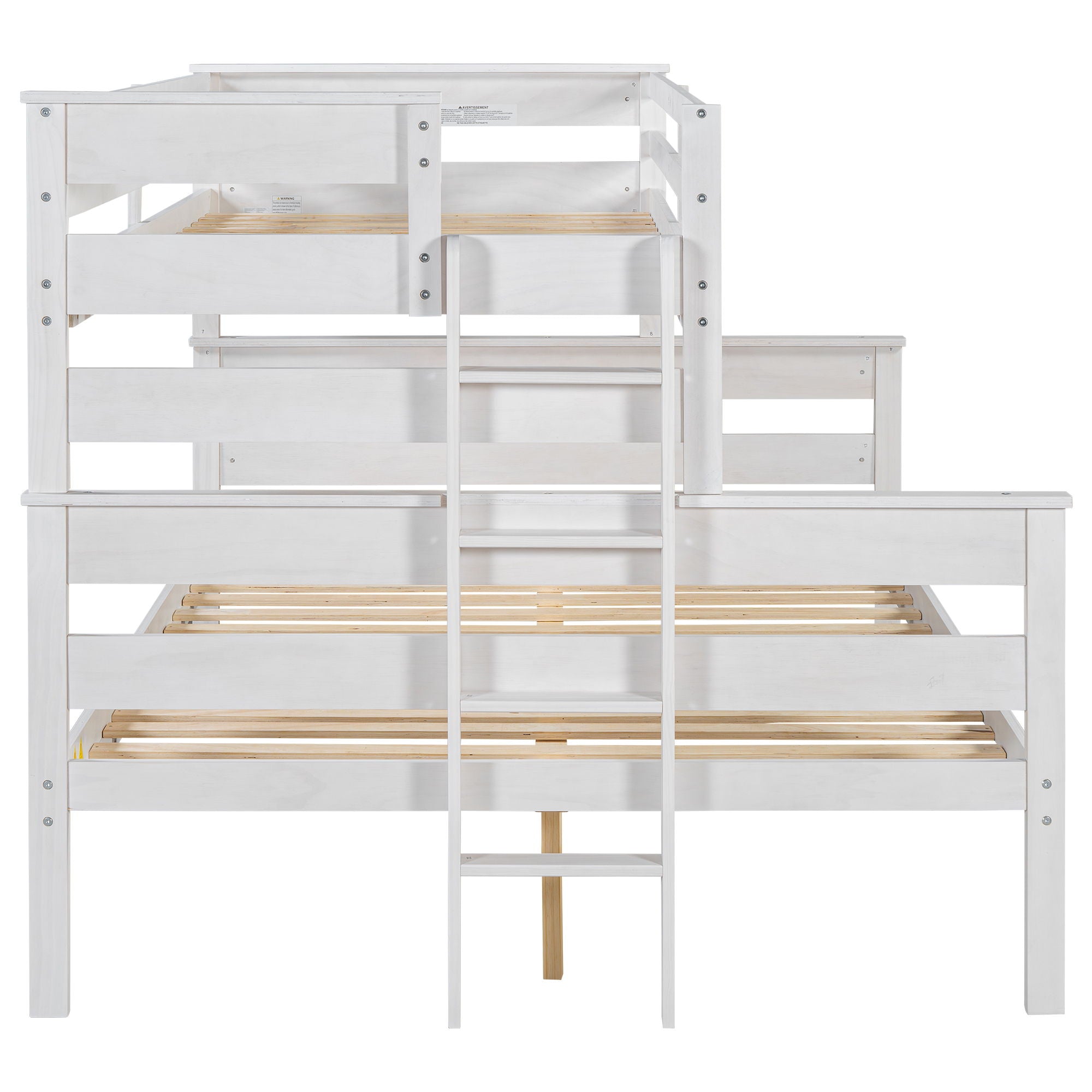 Detachable Design Bunk Bed With Ladder