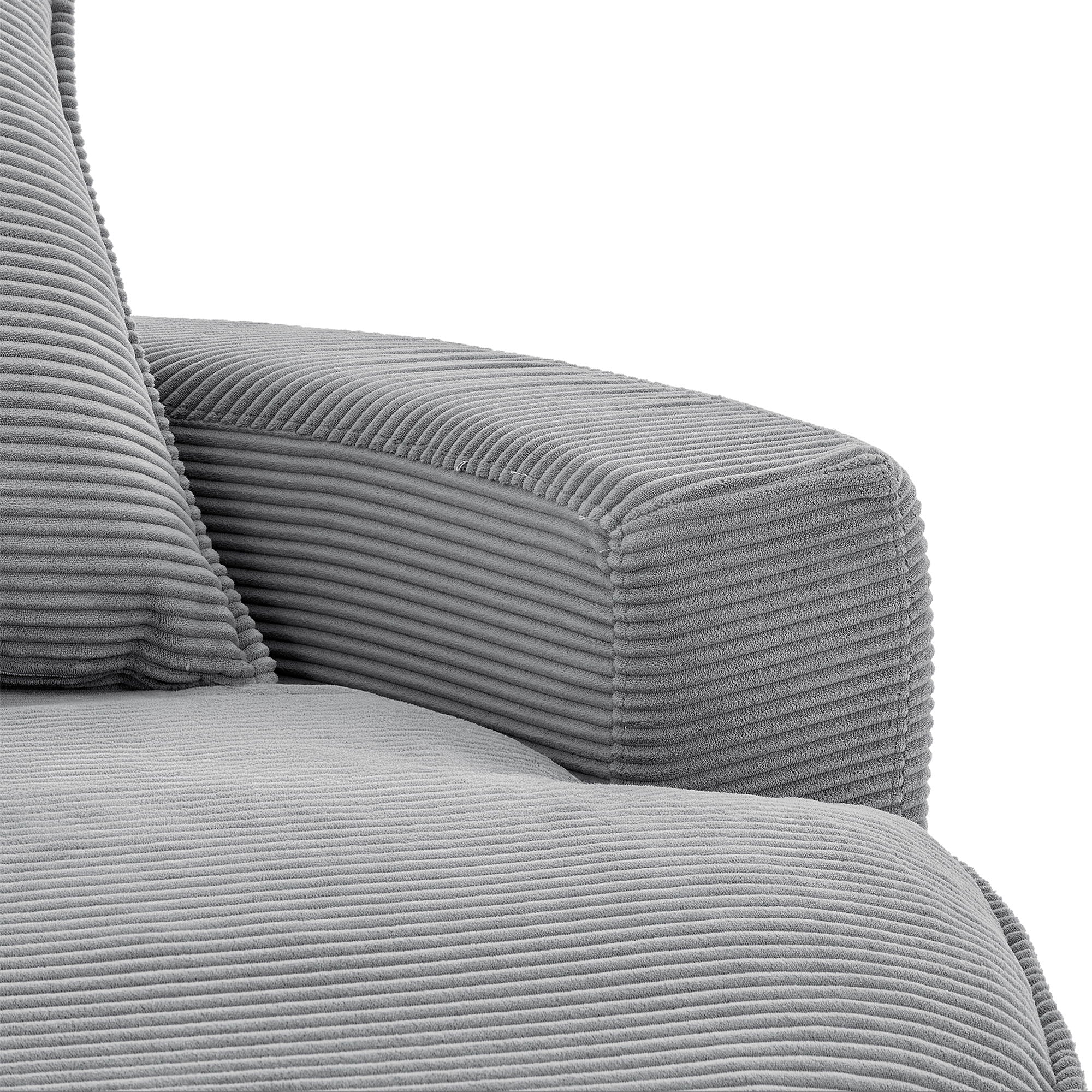 360° Swivel Accent Barrel Chair With Dual Layer Cushion And 3 Removable Pillows