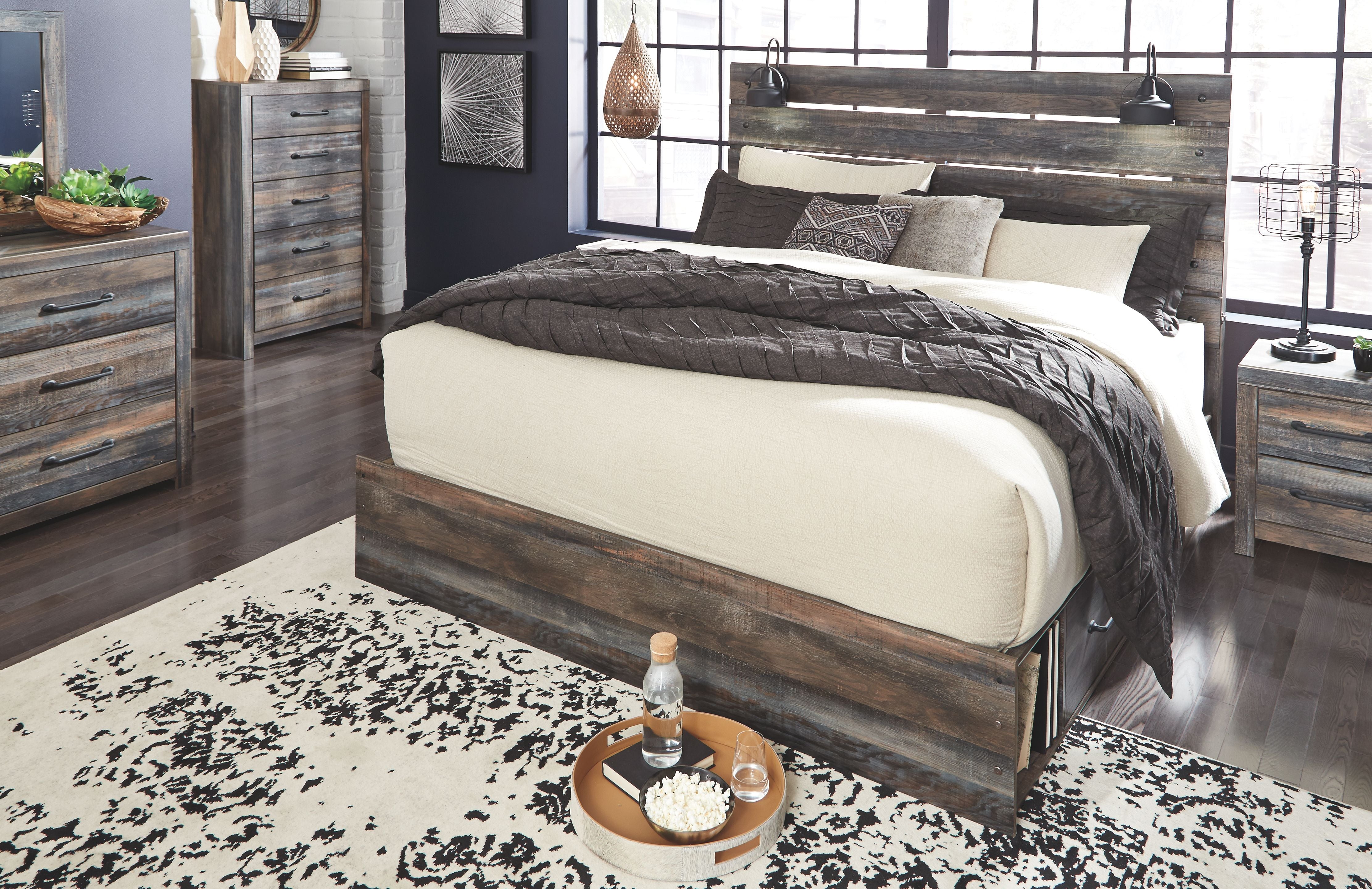 Signature Design by Ashley® Drystan - Panel Bedroom Set | Meri Furniture