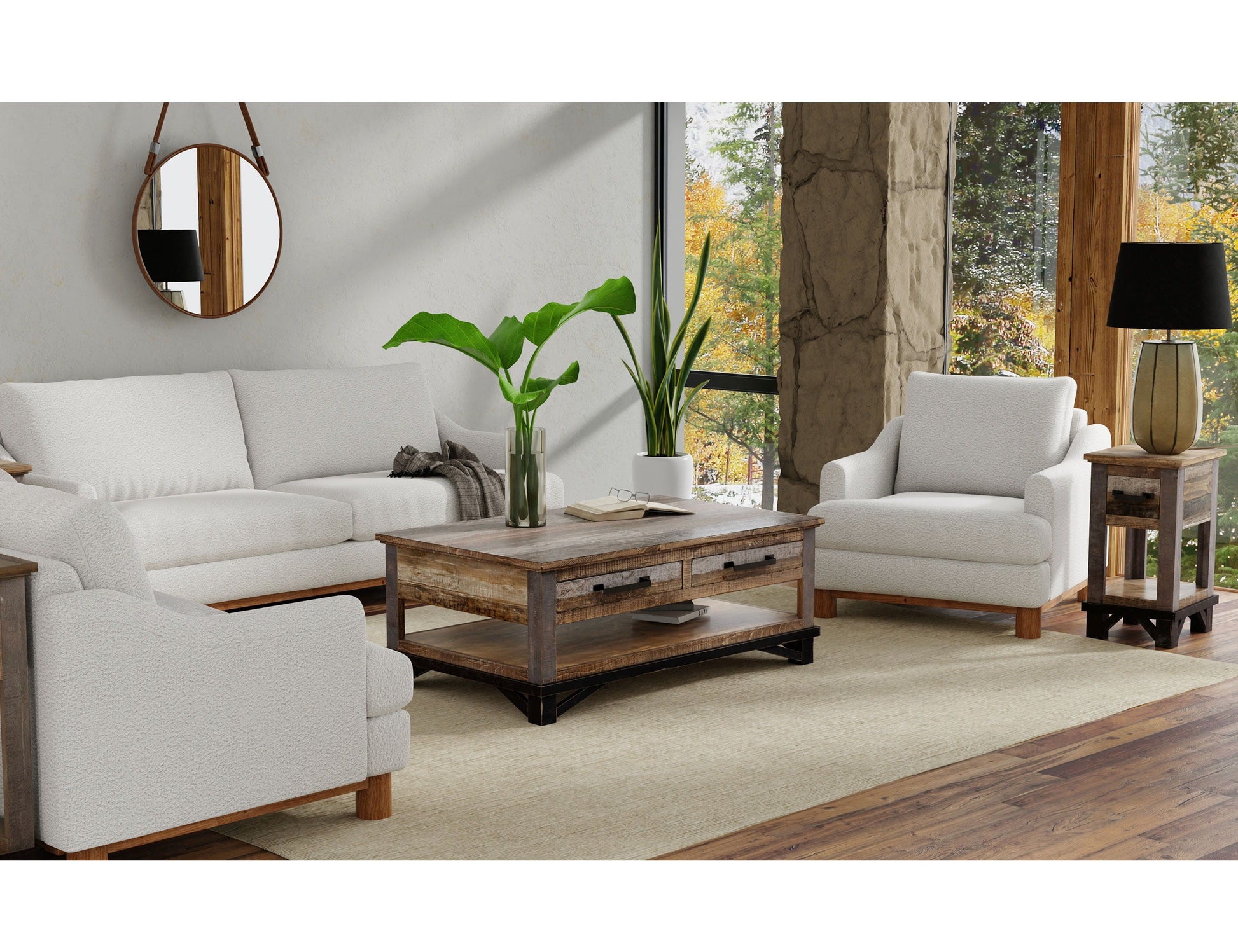 International Furniture Direct Olimpia - Loveseat | Meri Furniture