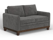 International Furniture Direct Pueblo Gray - Loveseat | Meri Furniture