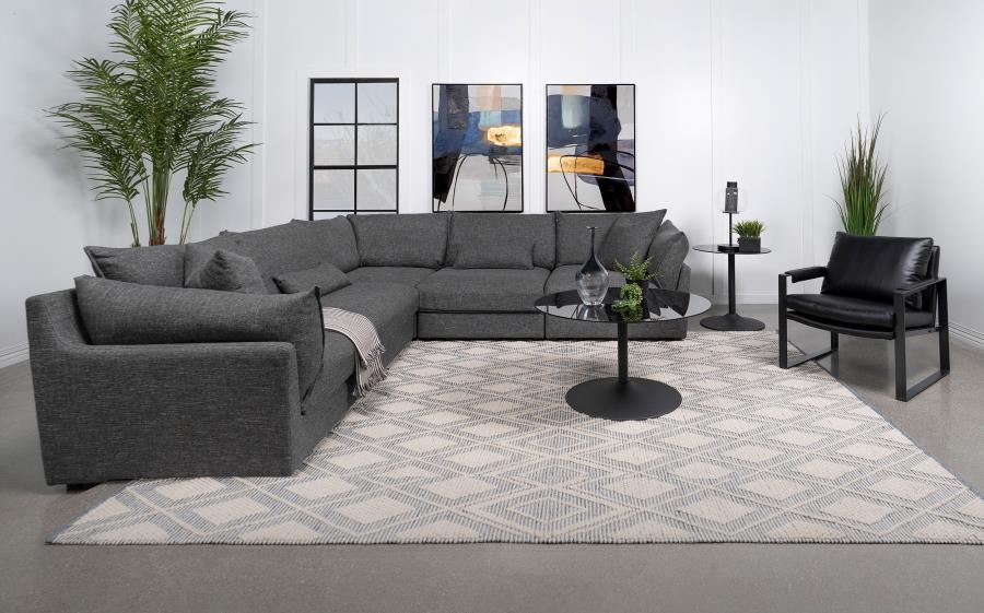 Coaster Fine Furniture Sasha - Upholstered Modular Sectional | Meri Furniture