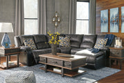 Signature Design by Ashley® Nantahala - Reclining Sectional With Chaise | Meri Furniture