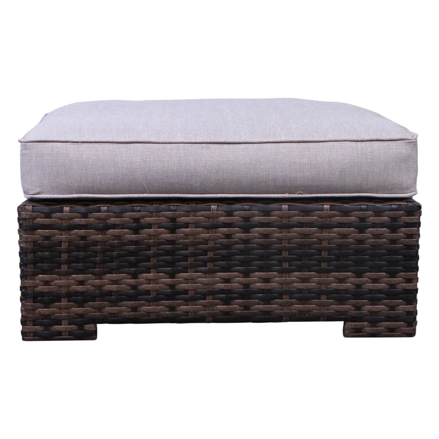 Outdoor Patio Chair Set For Patio With Foam Cushions