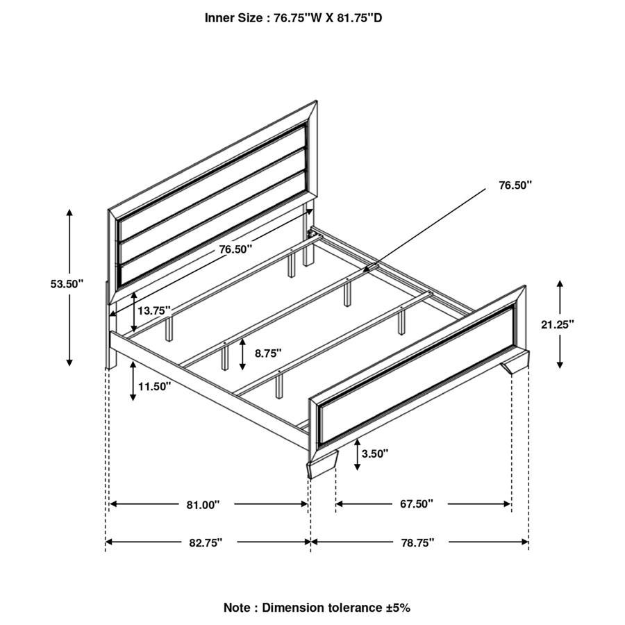 Coaster Fine Furniture Kauffman - Wood Panel Bed | Meri Furniture