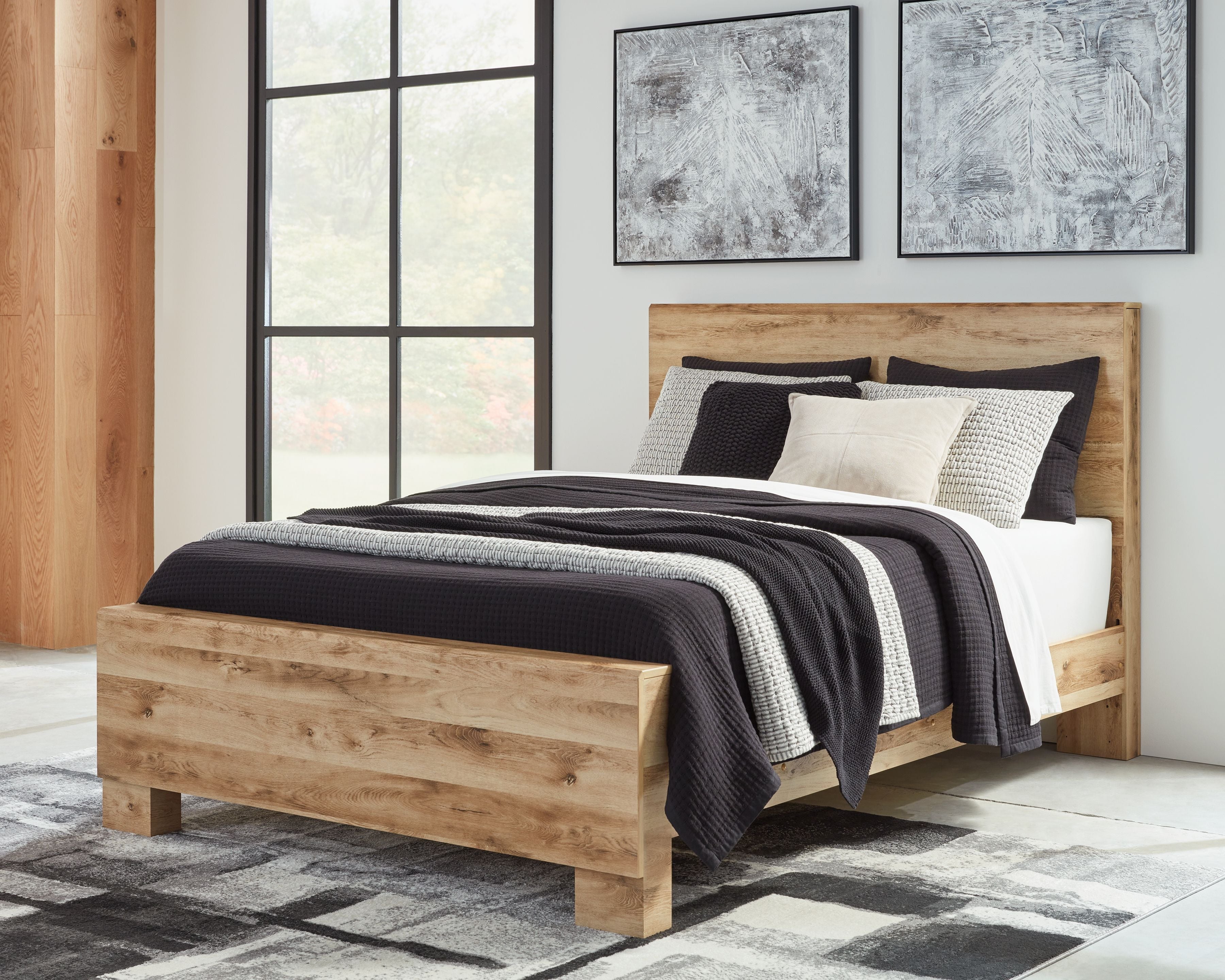 Signature Design by Ashley® Hyanna - Panel Bed | Meri Furniture