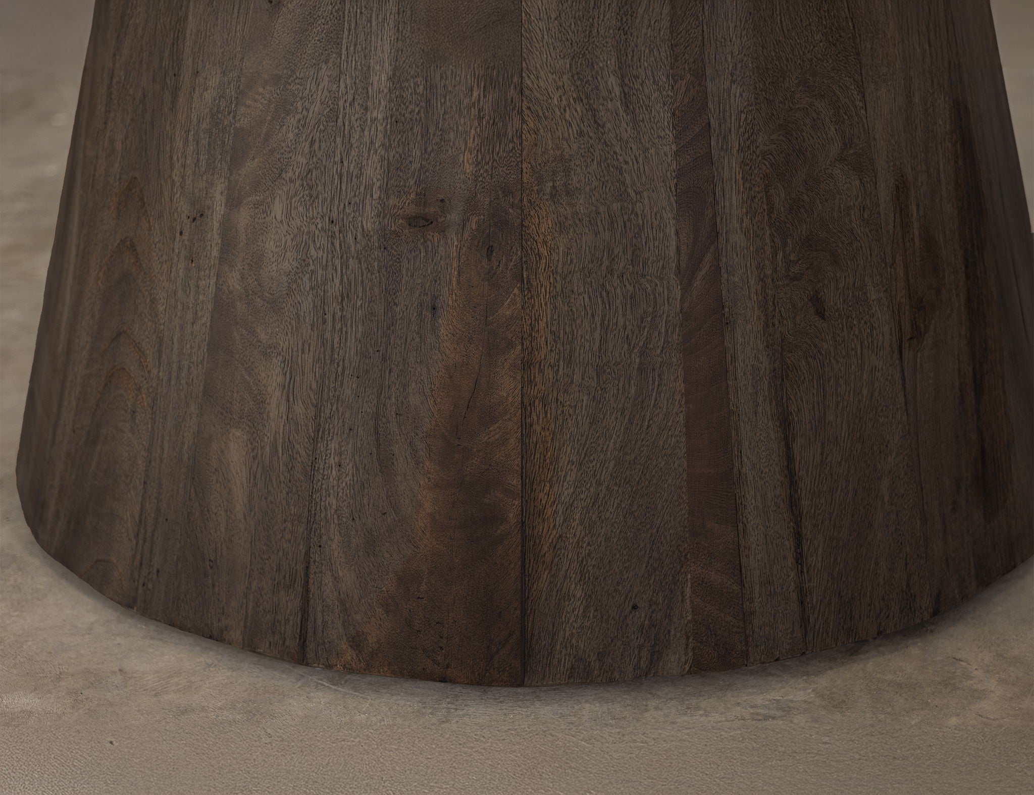 Black Balam - Round Dining Table - Oil Black