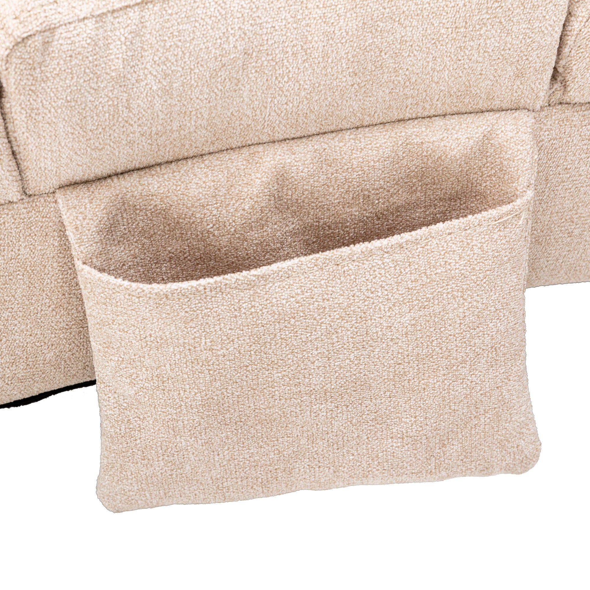 Massage Chaise Lounge Indoor With Remote Control, Ergonomic Electric Massage Lounger