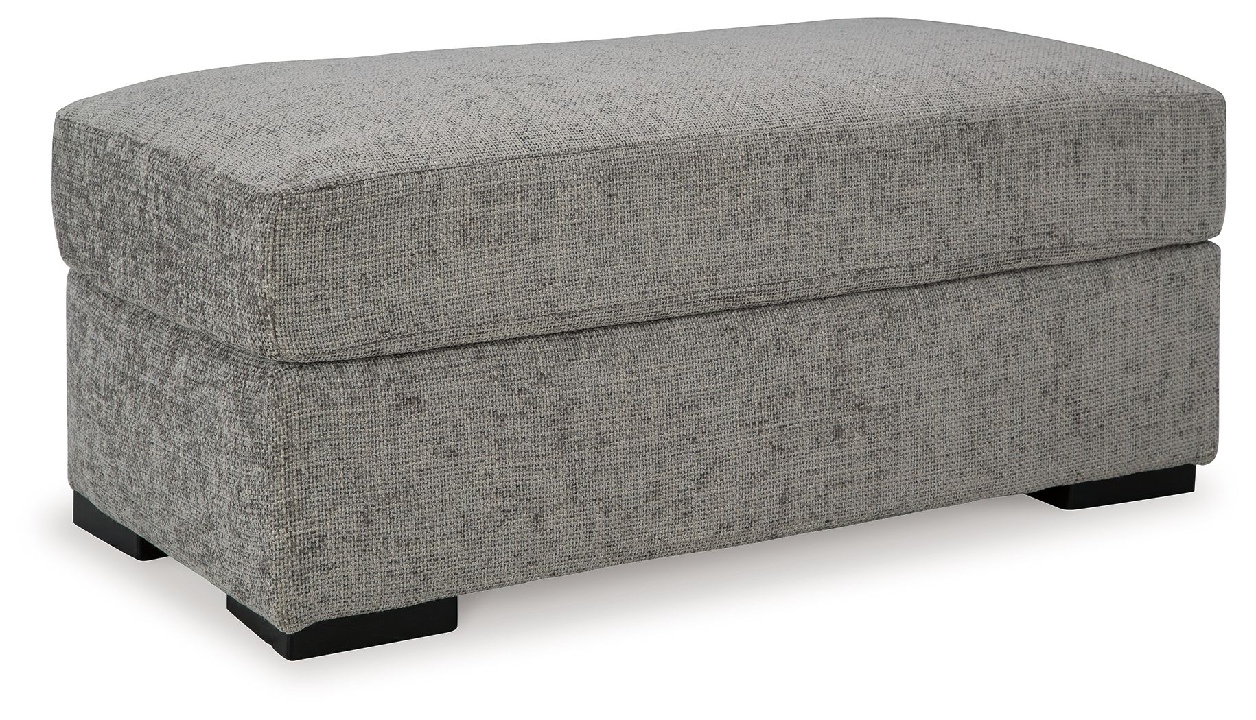 Signature Design by Ashley® Dunmor - Graphite - Ottoman | Meri Furniture
