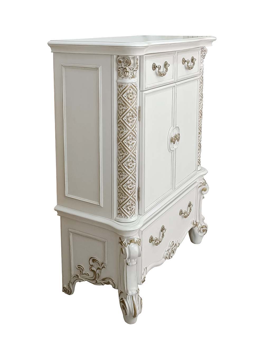 Vendom - Chest - Antique Pearl Finish