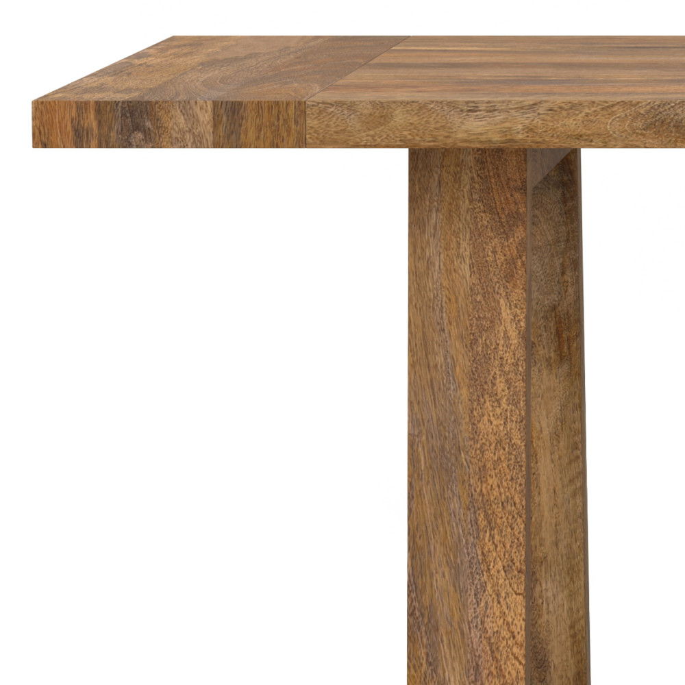 Whitley - Dining Table In Burnt Wax - Brown