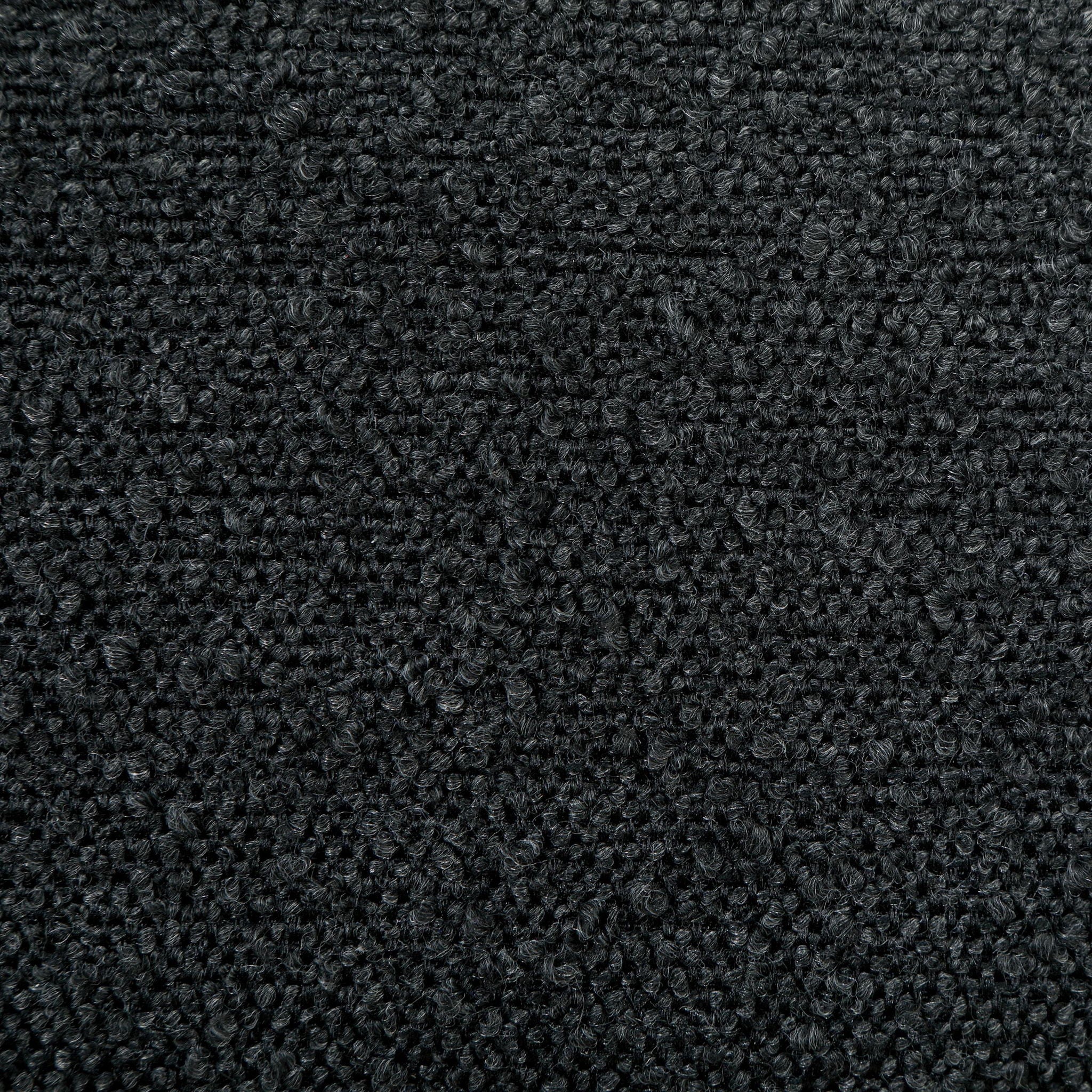 Petra Boucle Upholstered Accent Side Chair Black