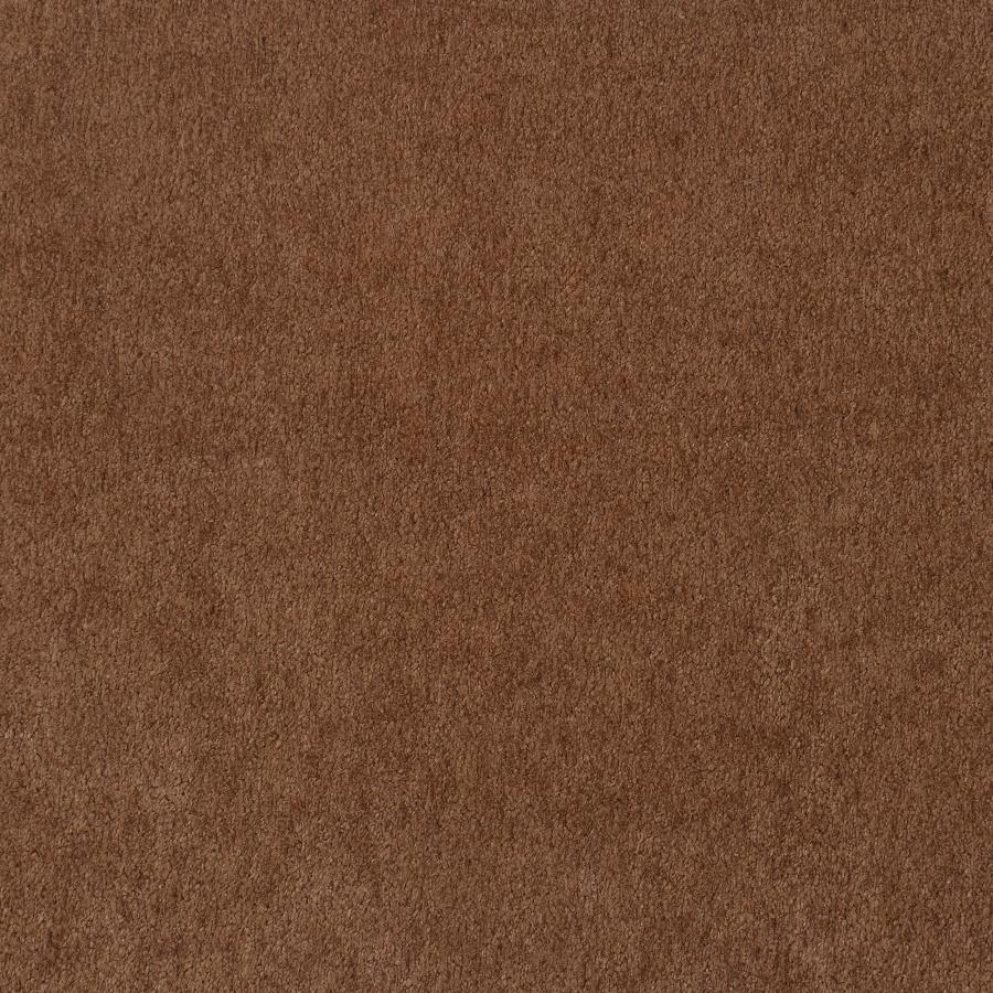 Selma - Velvet Upholstered Crescent Arm Sofa - Rust