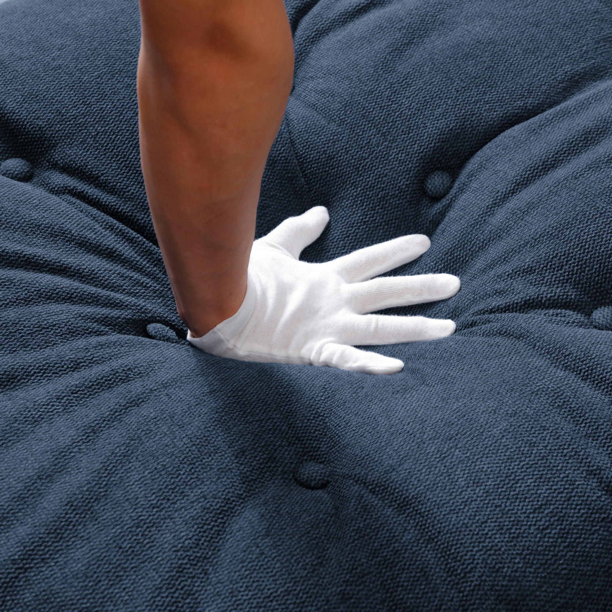 Contemporary U Shaped Sofa With Console And Cupholders