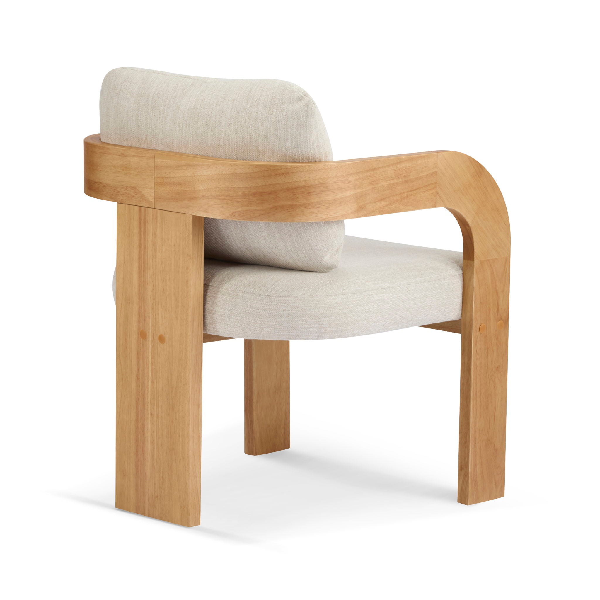 Dining Chairs With Pillow Back (Set of 2)