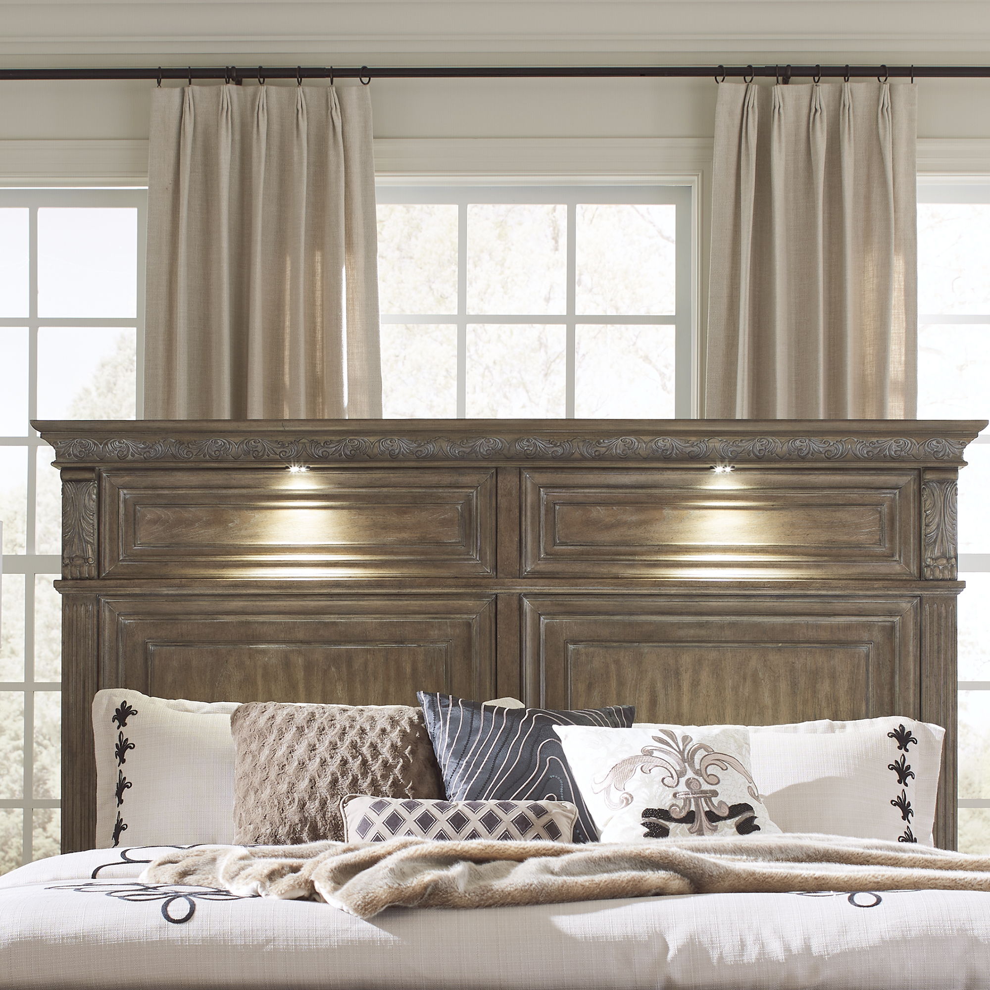 Liberty Furniture Carlisle Court - Panel Headboard | Meri Furniture