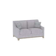 Loveseat With Casual Accent - Gray