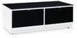 Signature Design by Ashley® Gardoni - White / Black - Rectangular Cocktail Table | Meri Furniture