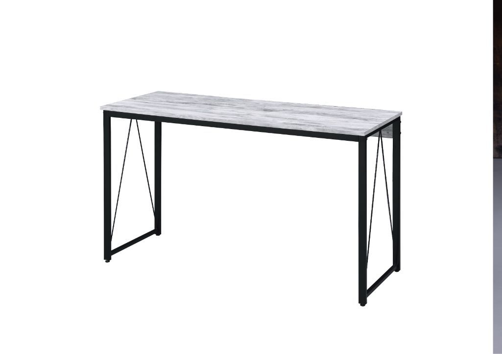 ACME Simple, bold, and appealing, the Zaidin Desk will give your workplace a distinct look with industrial style. | Meri Furniture