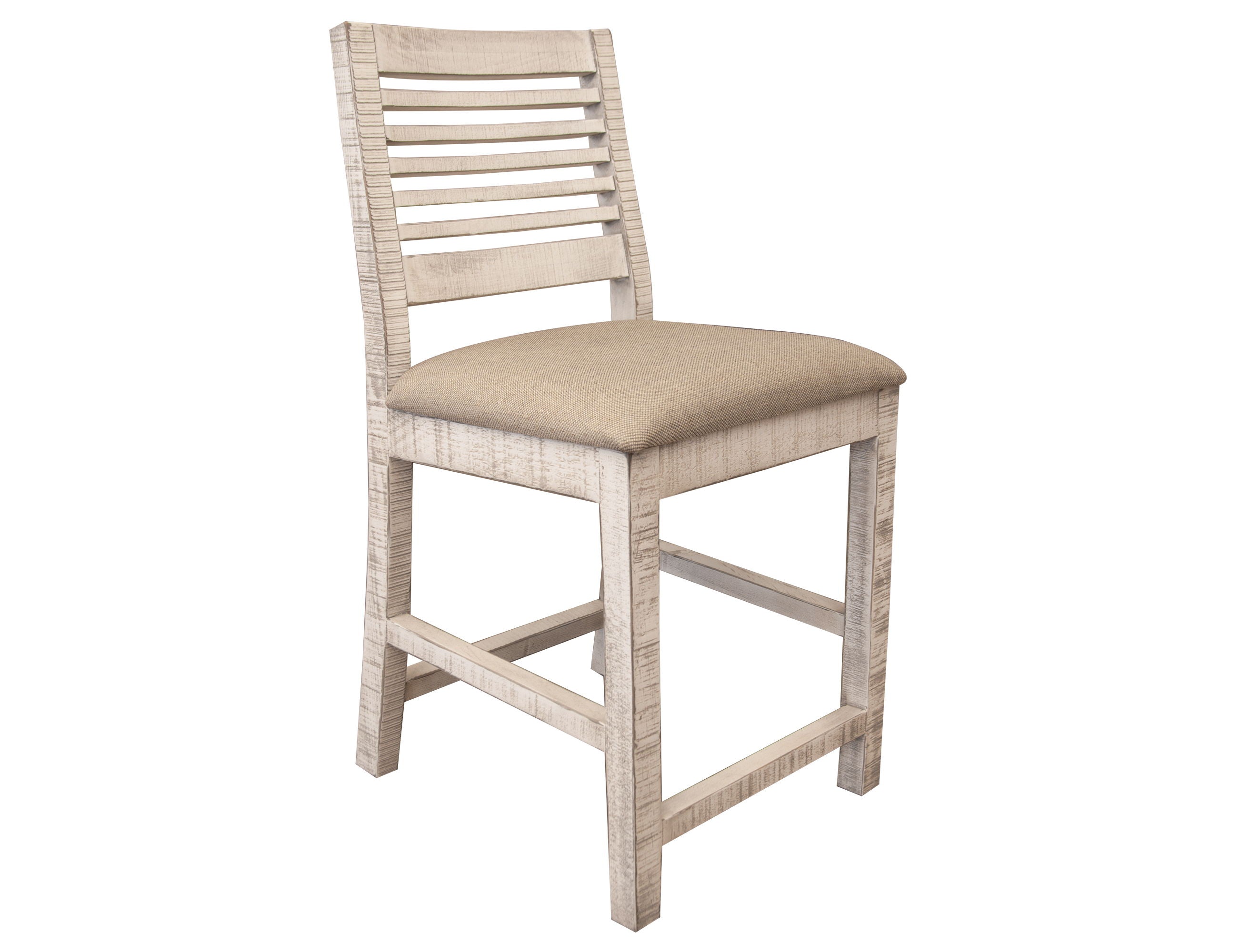 International Furniture Direct Stone - Barstool (Set of 2) | Meri Furniture