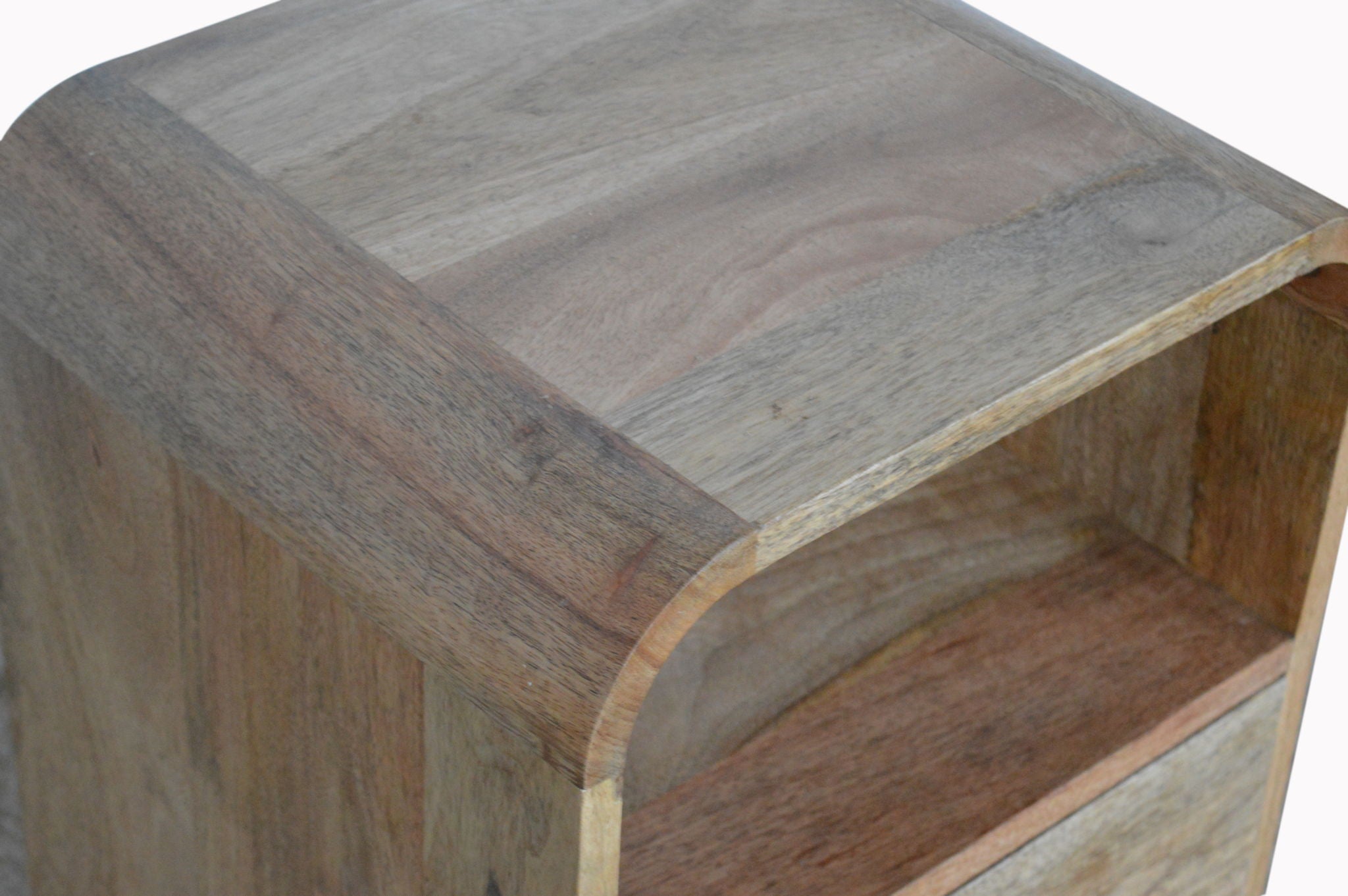 London - Nightstand - Beige Brown