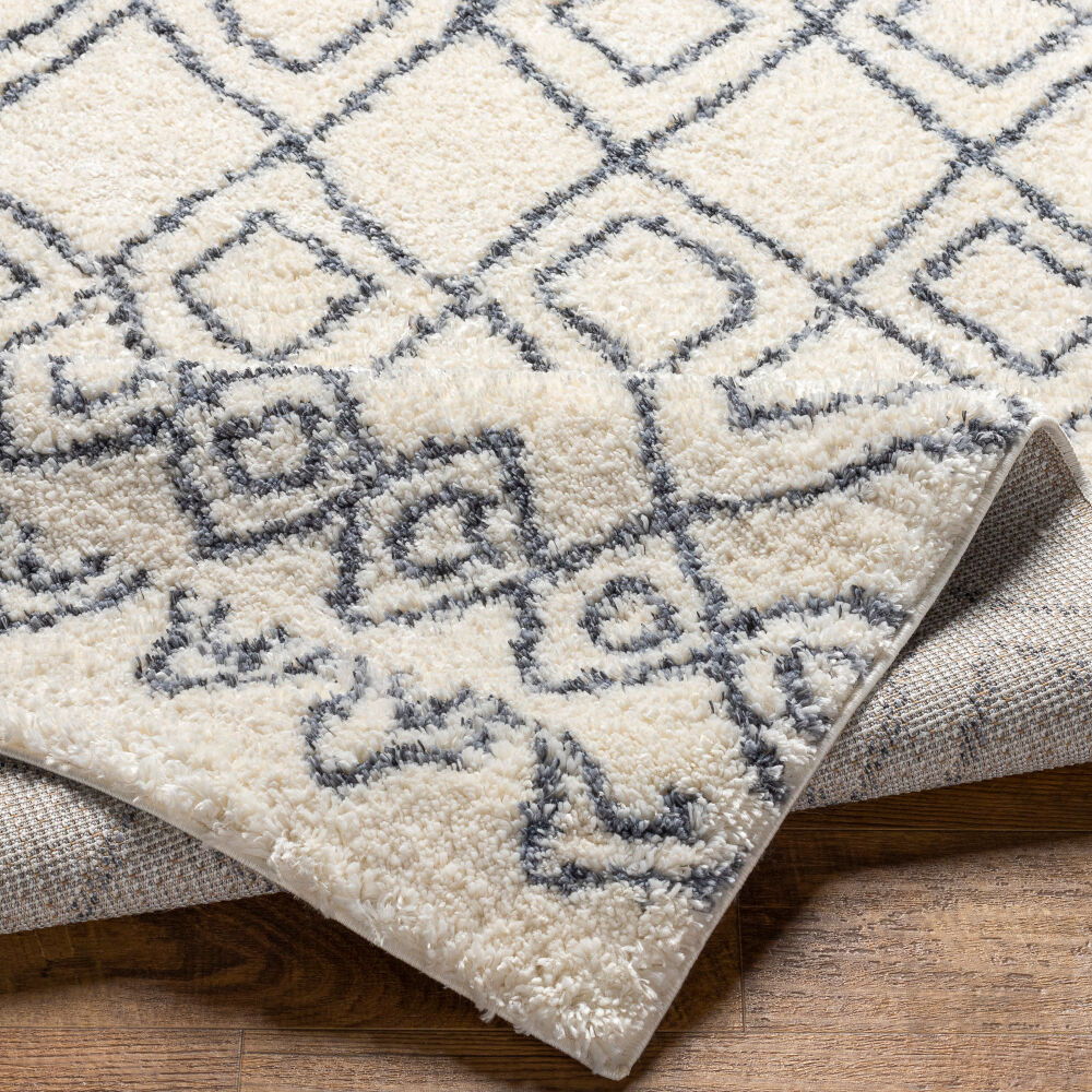 Puffy Shag Machine Woven Rug