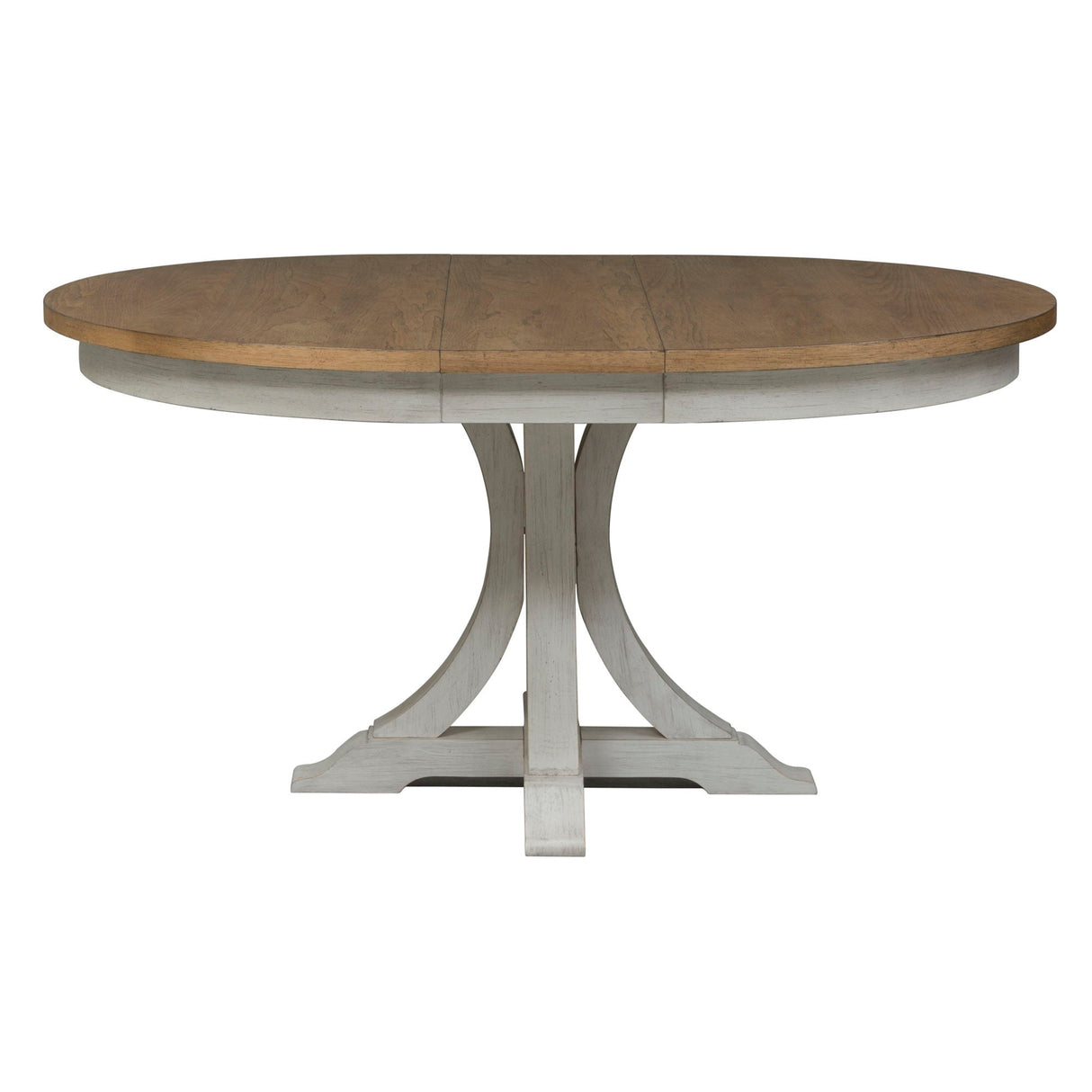 Liberty Furniture Farmhouse Reimagined - Pedestal Table - White | Meri Furniture