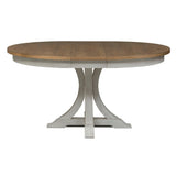 Liberty Furniture Farmhouse Reimagined - Pedestal Table - White | Meri Furniture