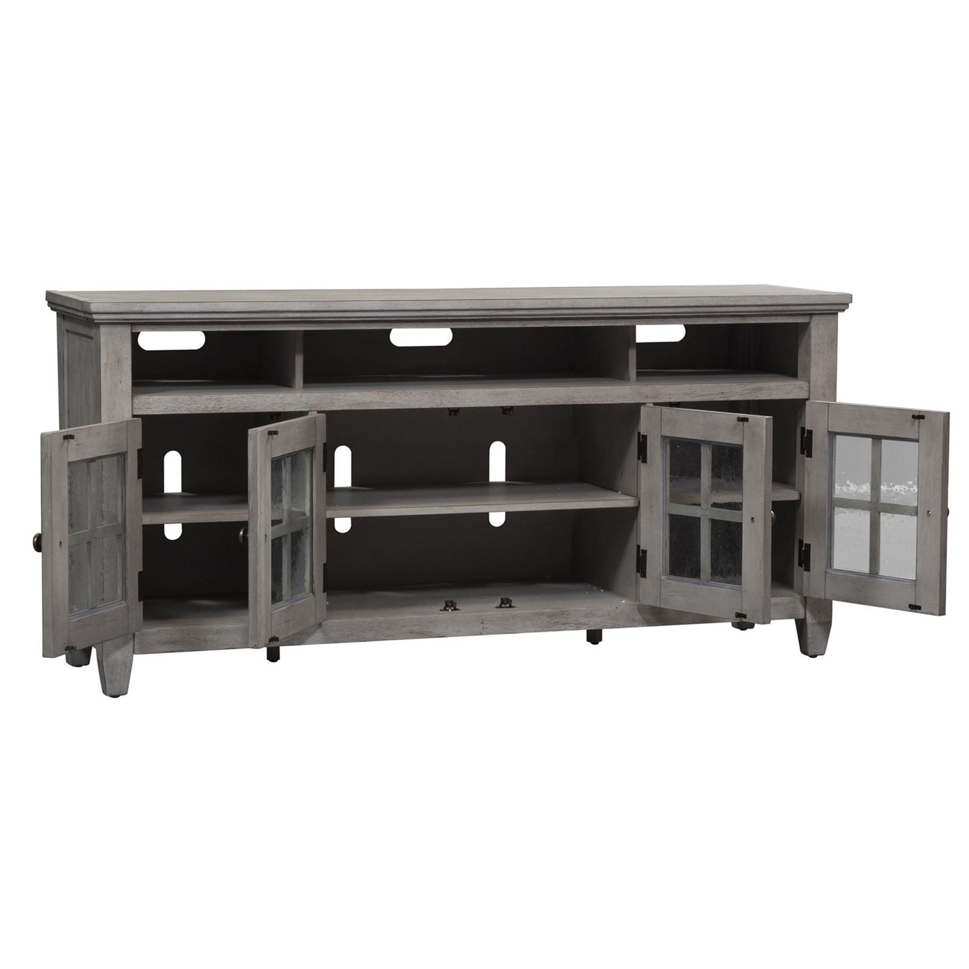 Liberty Furniture Heartland - Entertainment TV Stand - White | Meri Furniture