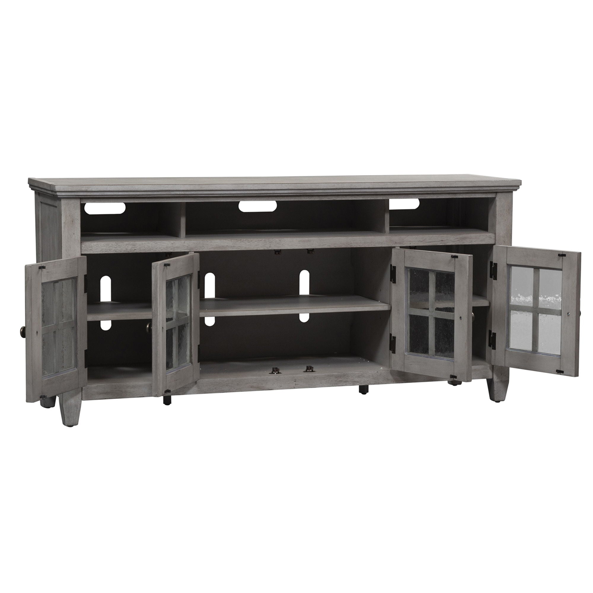 Liberty Furniture Heartland - Entertainment TV Stand - White | Meri Furniture