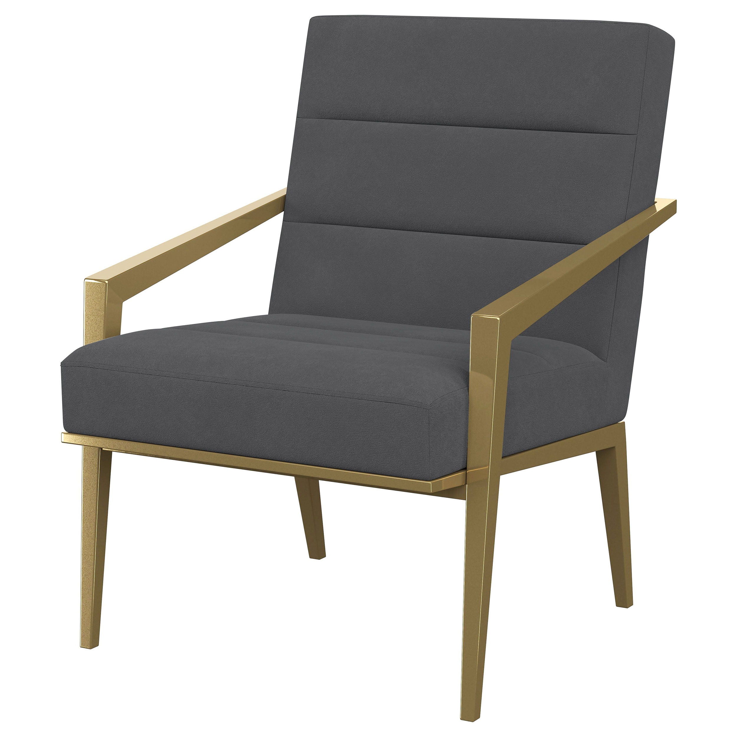 Coaster Fine Furniture Kirra - Upholstered Metal Arm Accent Chair | Meri Furniture