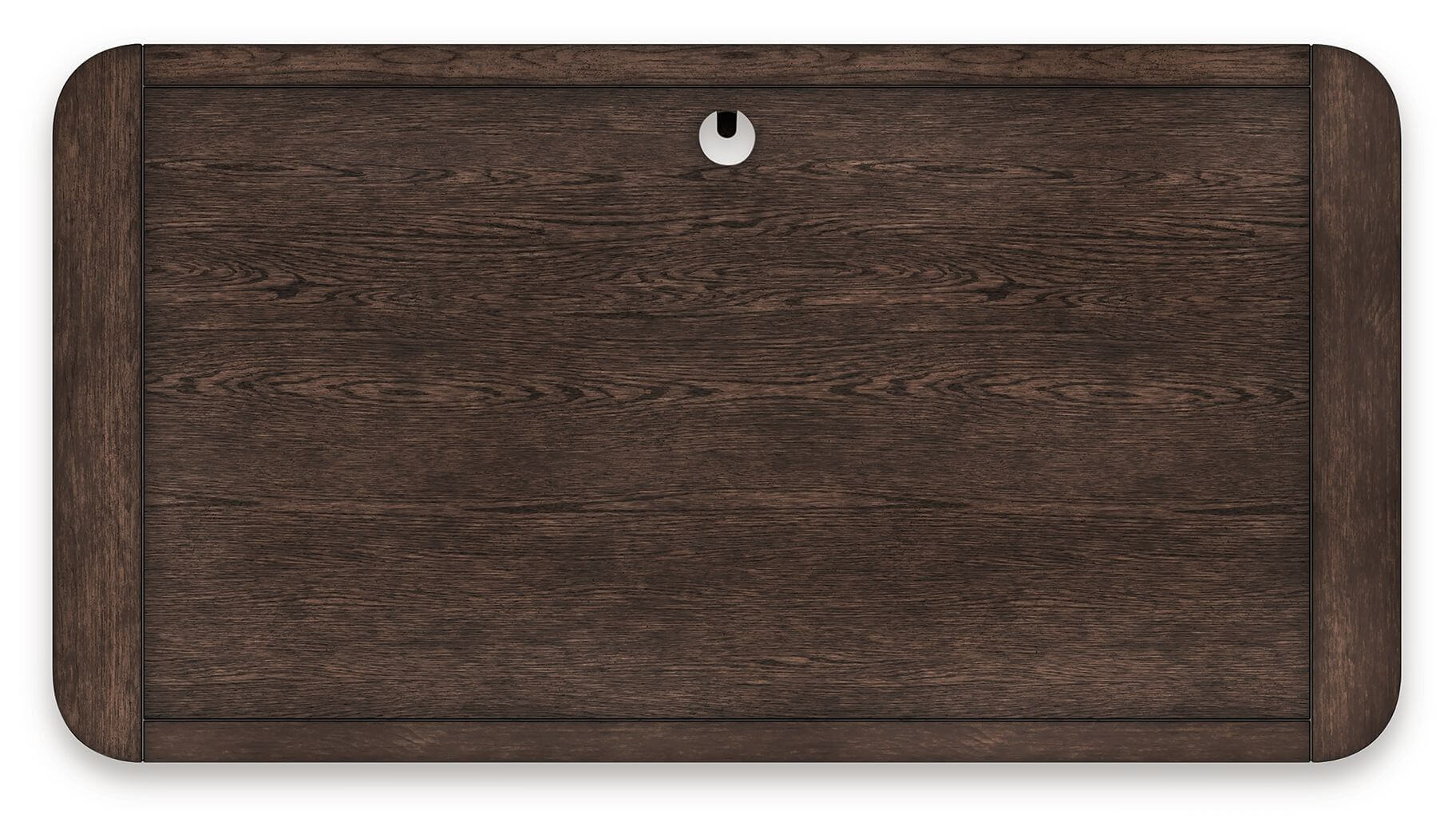 Breckington - Home Office Desk - Dark Brown