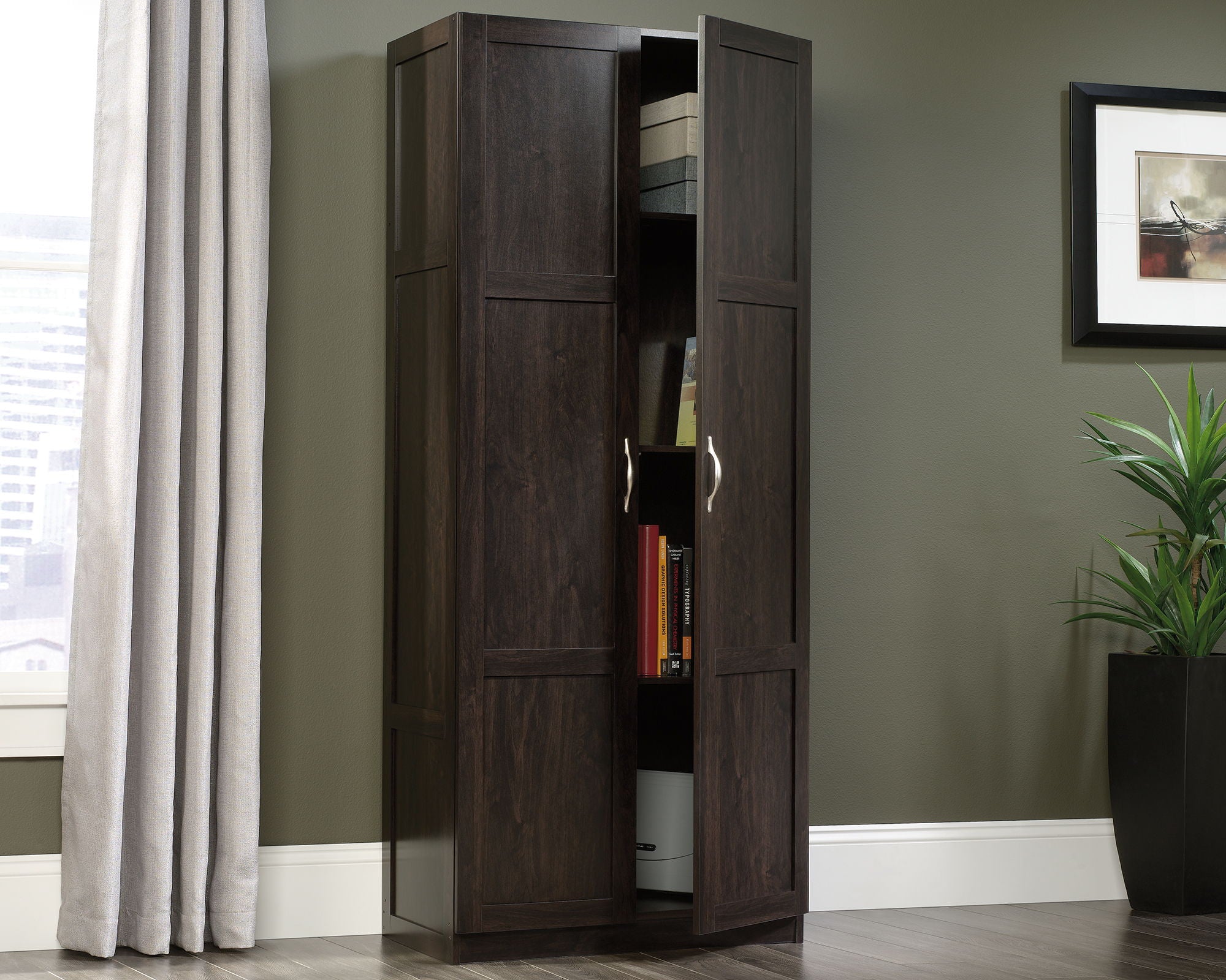 Storage Cabinet Cinnamon Cherry