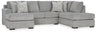 Signature Design by Ashley® Casselbury - Sectional | Meri Furniture