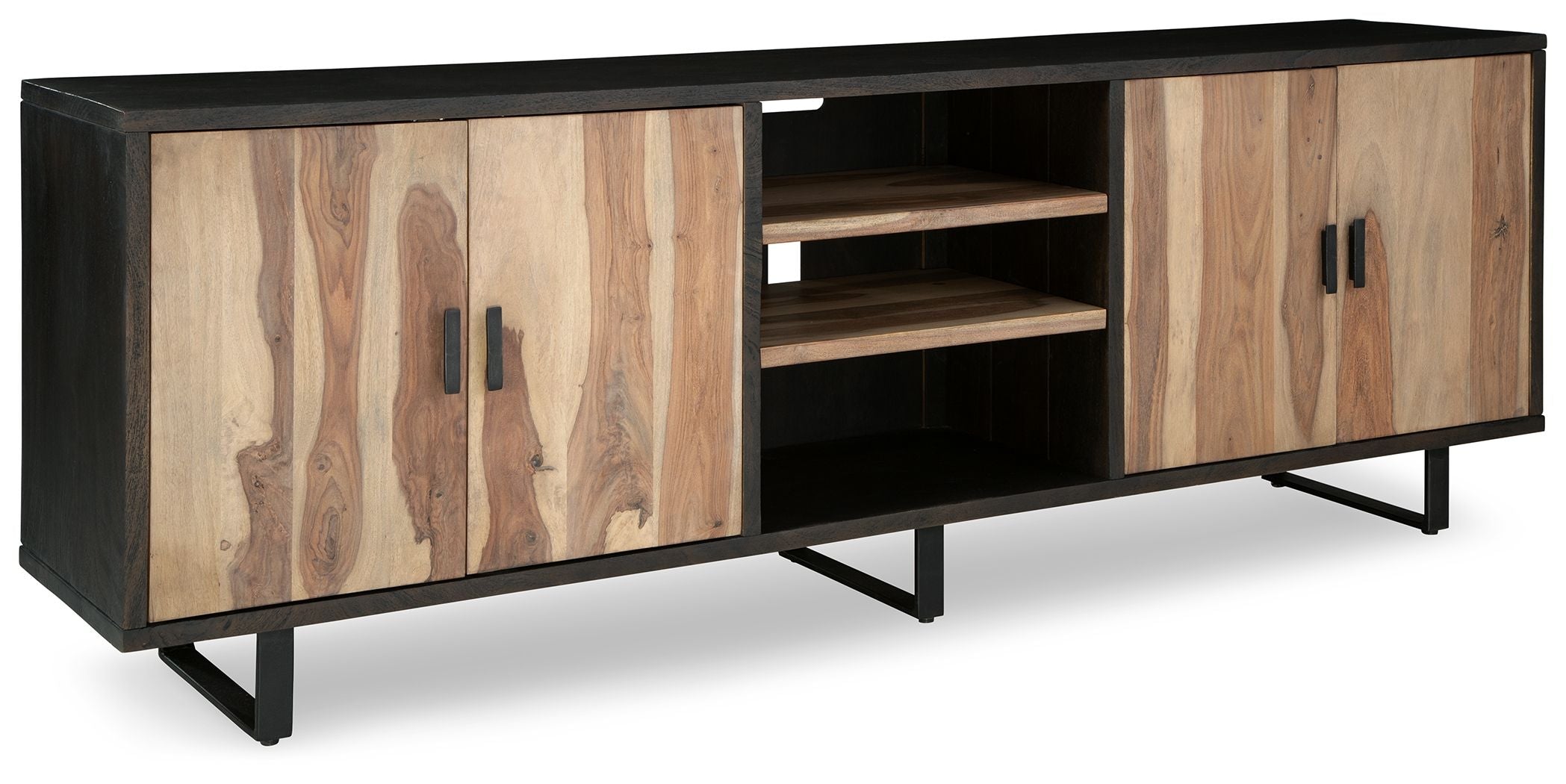 Signature Design by Ashley® Bellwick - Natural / Brown - Accent Cabinet | Meri Furniture
